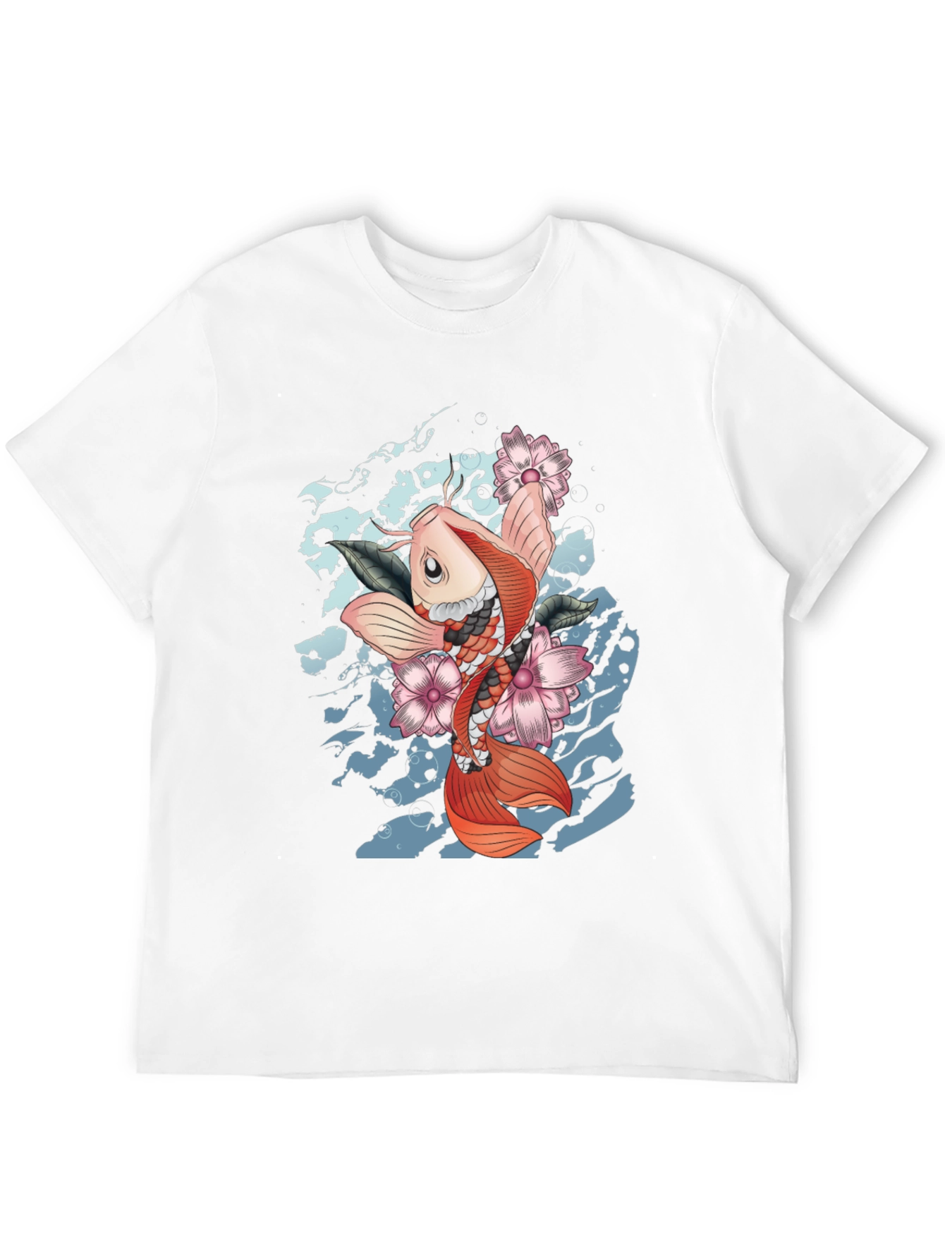 Koi Fish Graphic T-Shirt - Unique Design