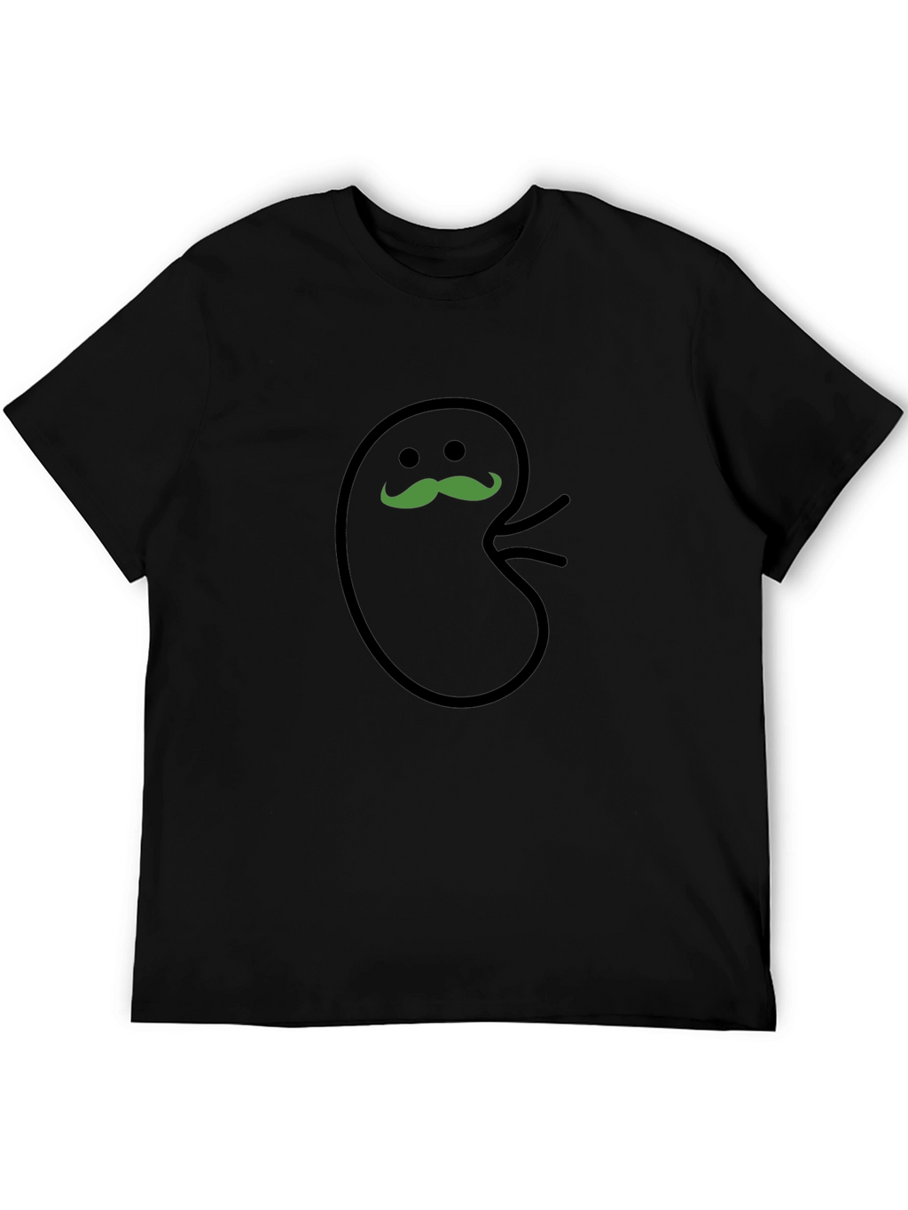 Whimsical Bean Character Graphic Tee