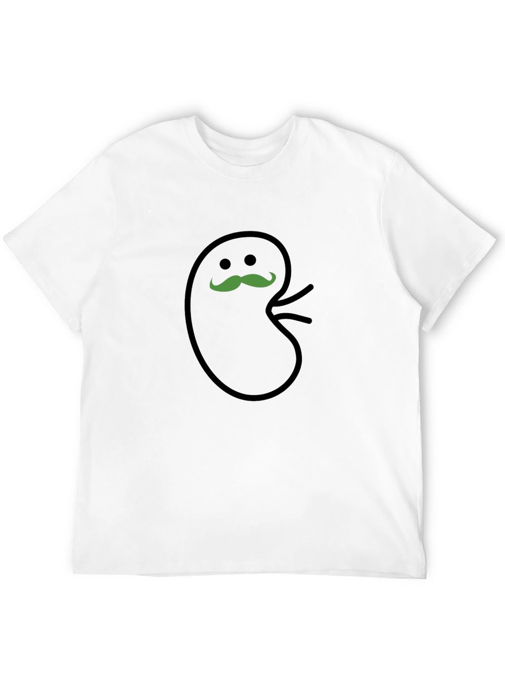 Whimsical Bean Character Graphic Tee