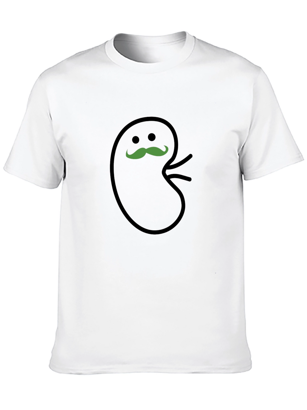 Whimsical Bean Character Graphic Tee