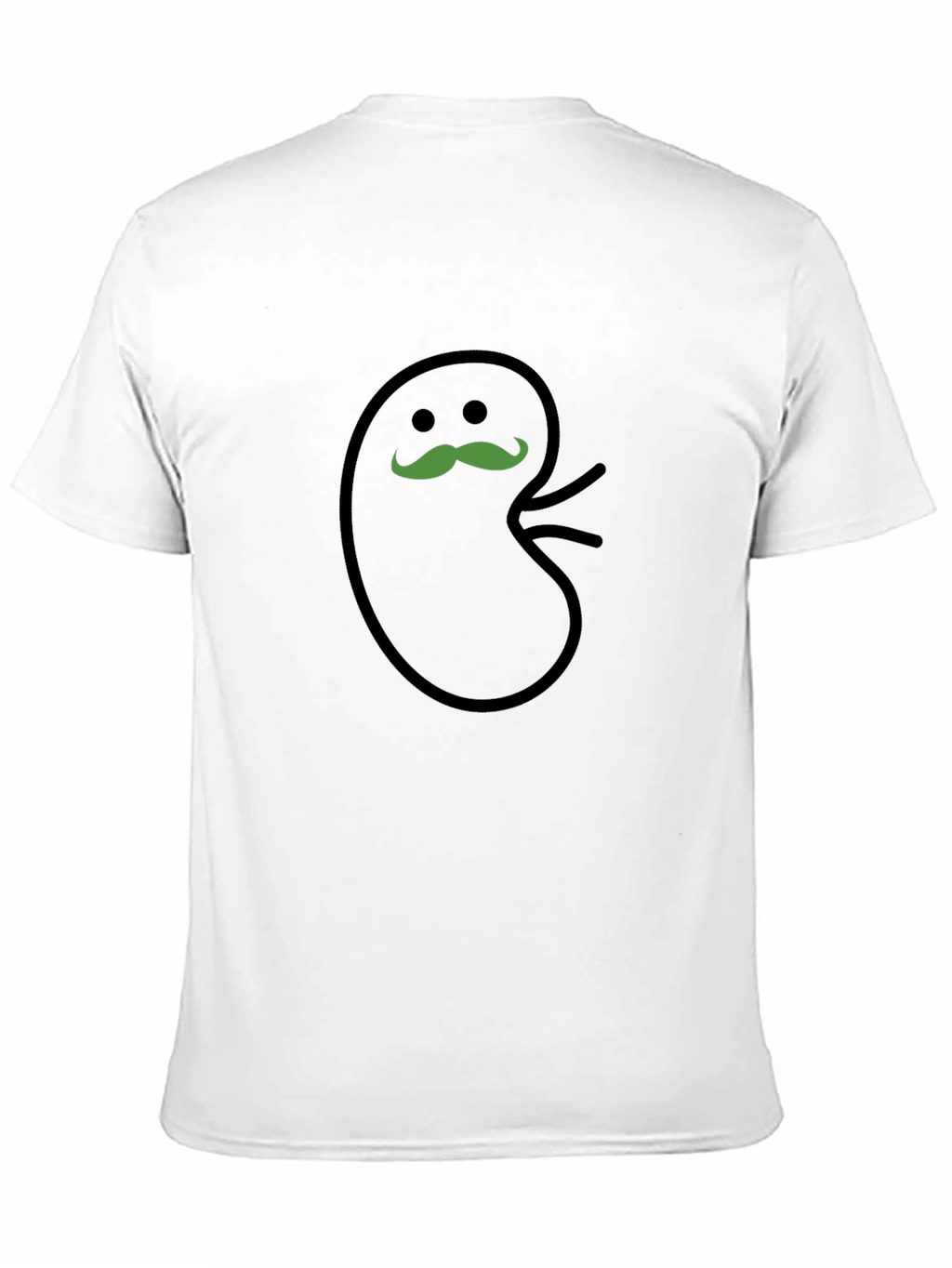 Whimsical Bean Character Graphic Tee