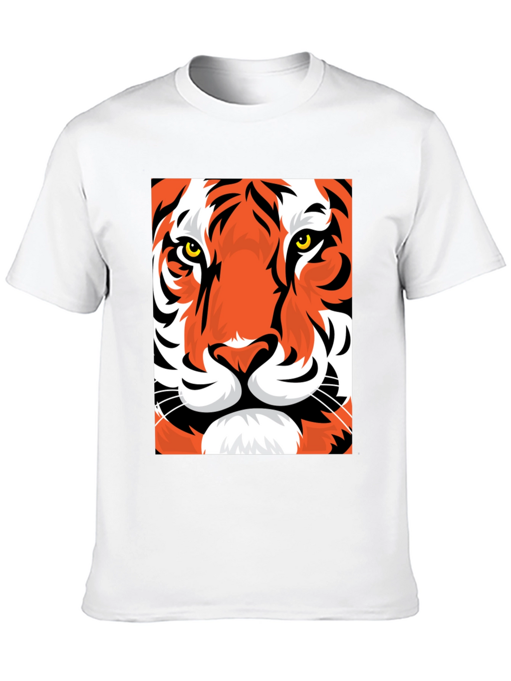 Tiger Graphic Tee - Bold Animal Print T-Shirt