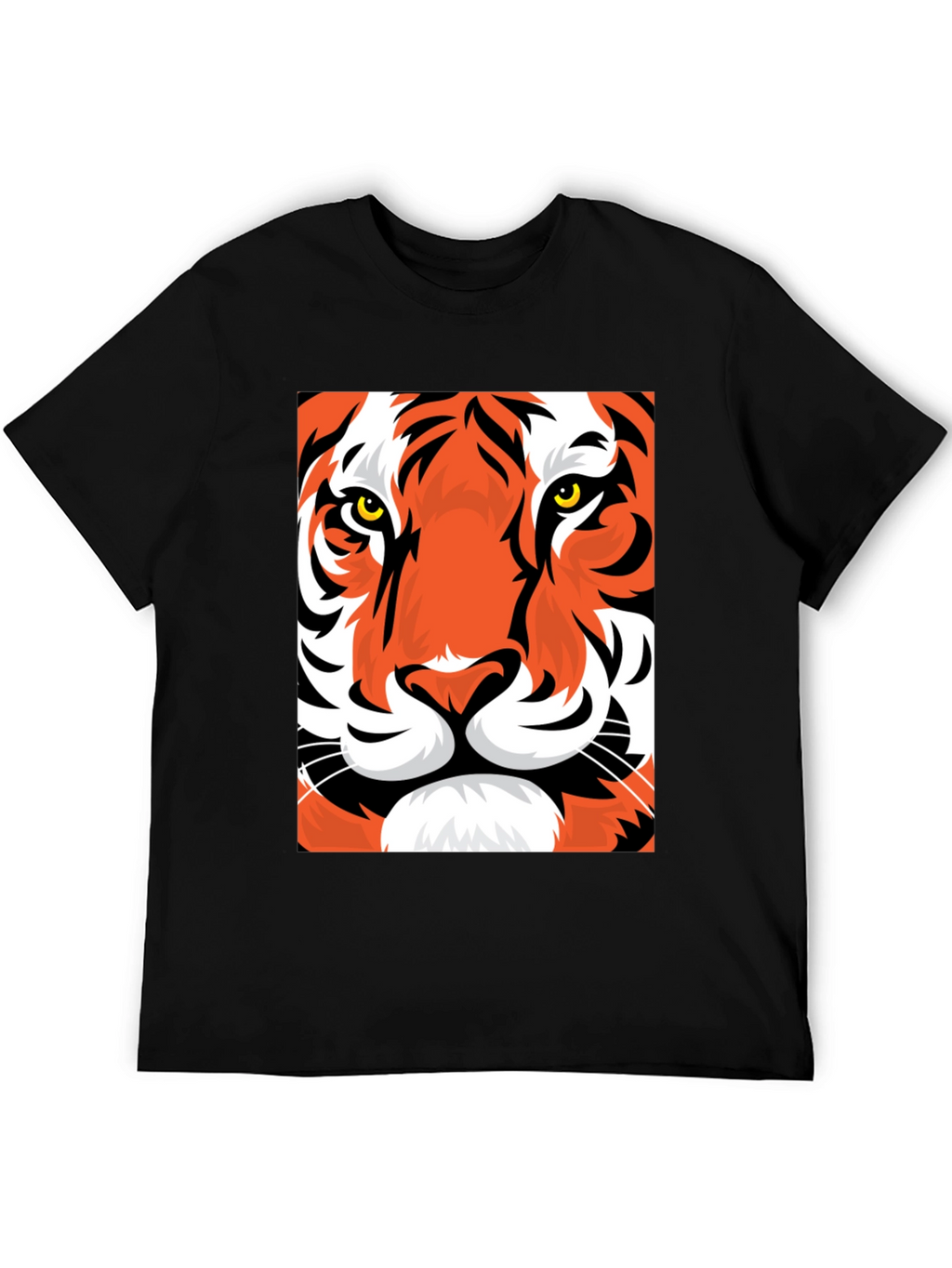 Tiger Graphic Tee - Bold Animal Print T-Shirt