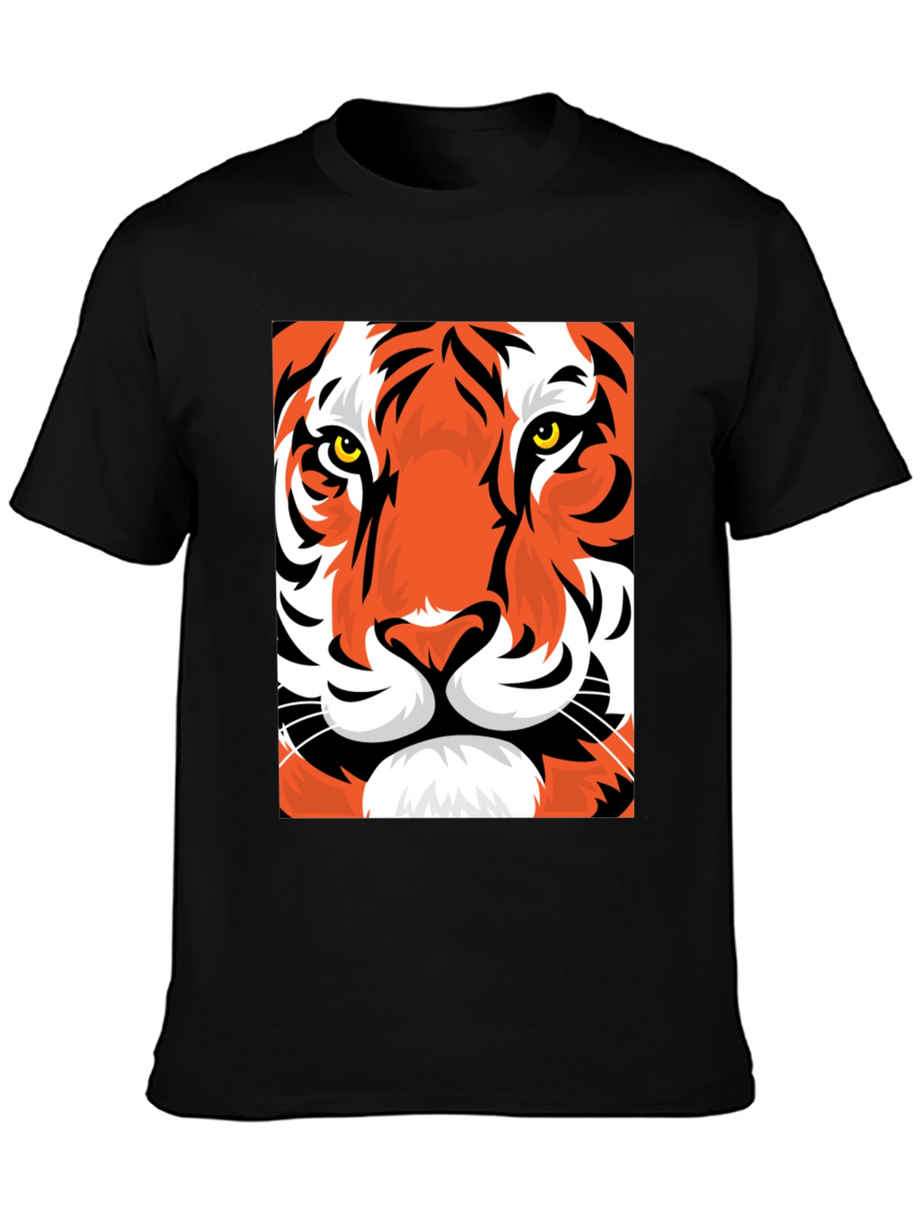 Tiger Graphic Tee - Bold Animal Print T-Shirt
