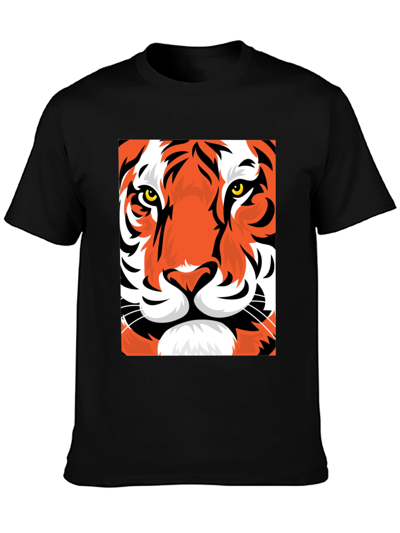 Tiger Graphic Tee - Bold Animal Print T-Shirt