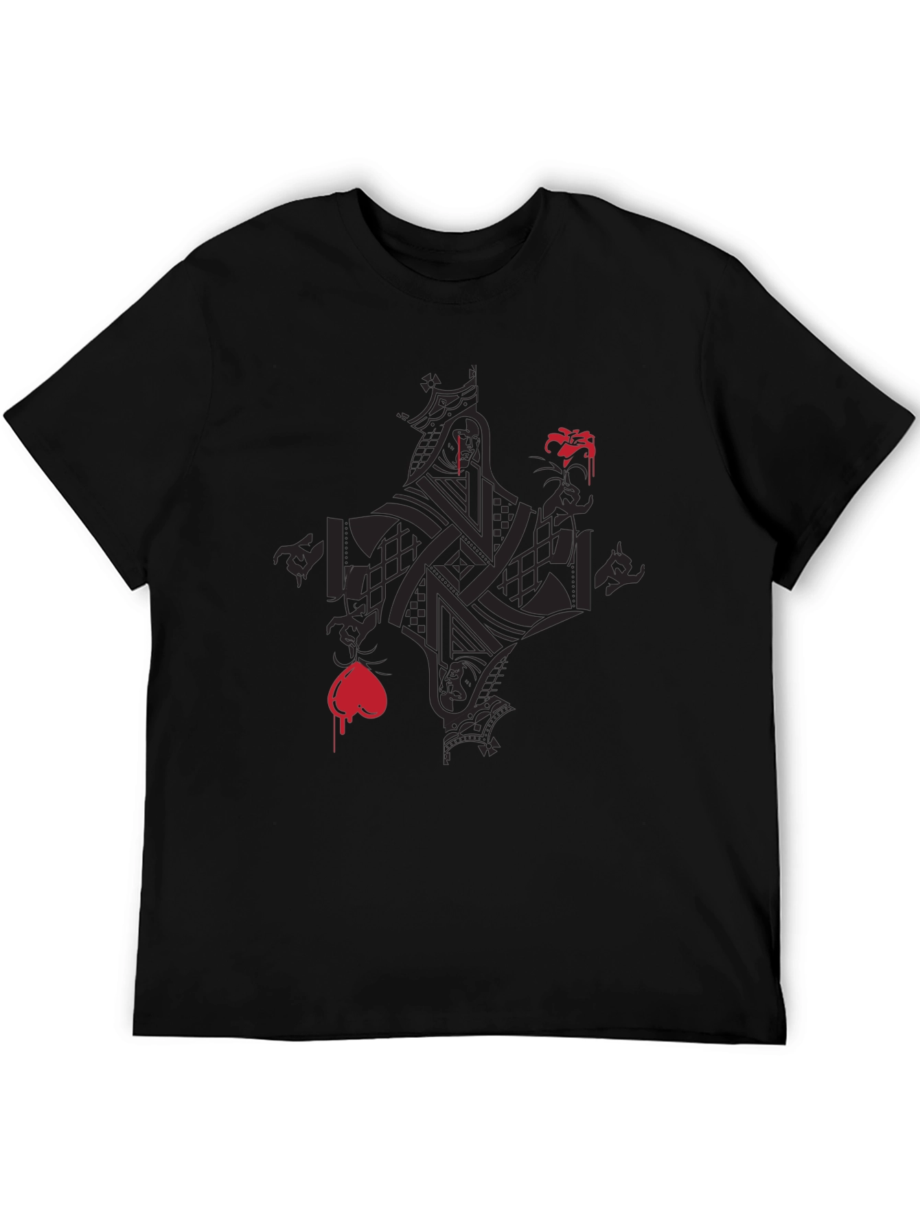 Queen of Hearts Bleeding T-Shirt