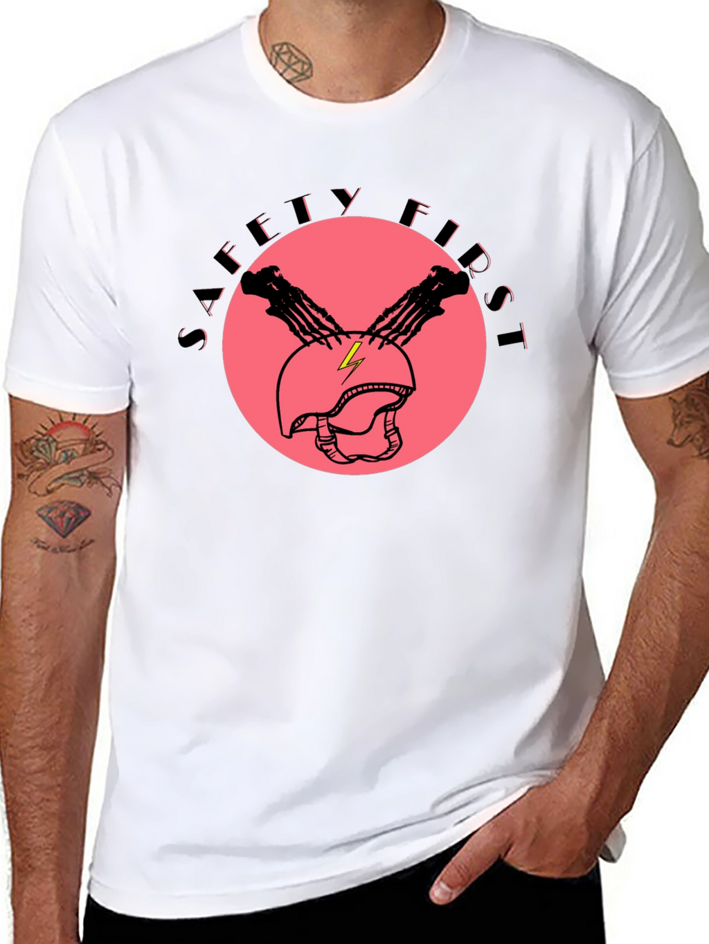 Safety First Helmet T-Shirt