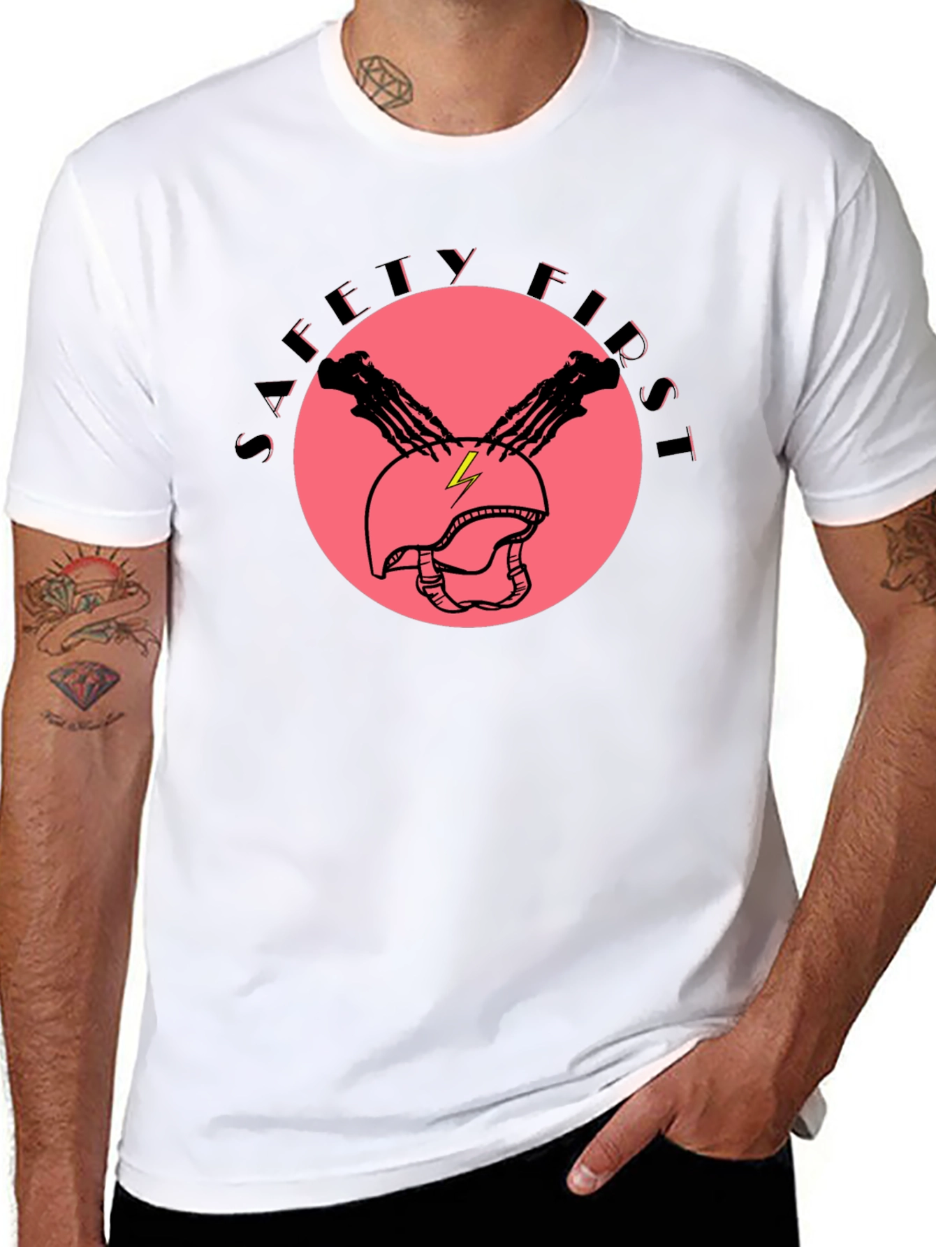 Safety First Helmet T-Shirt
