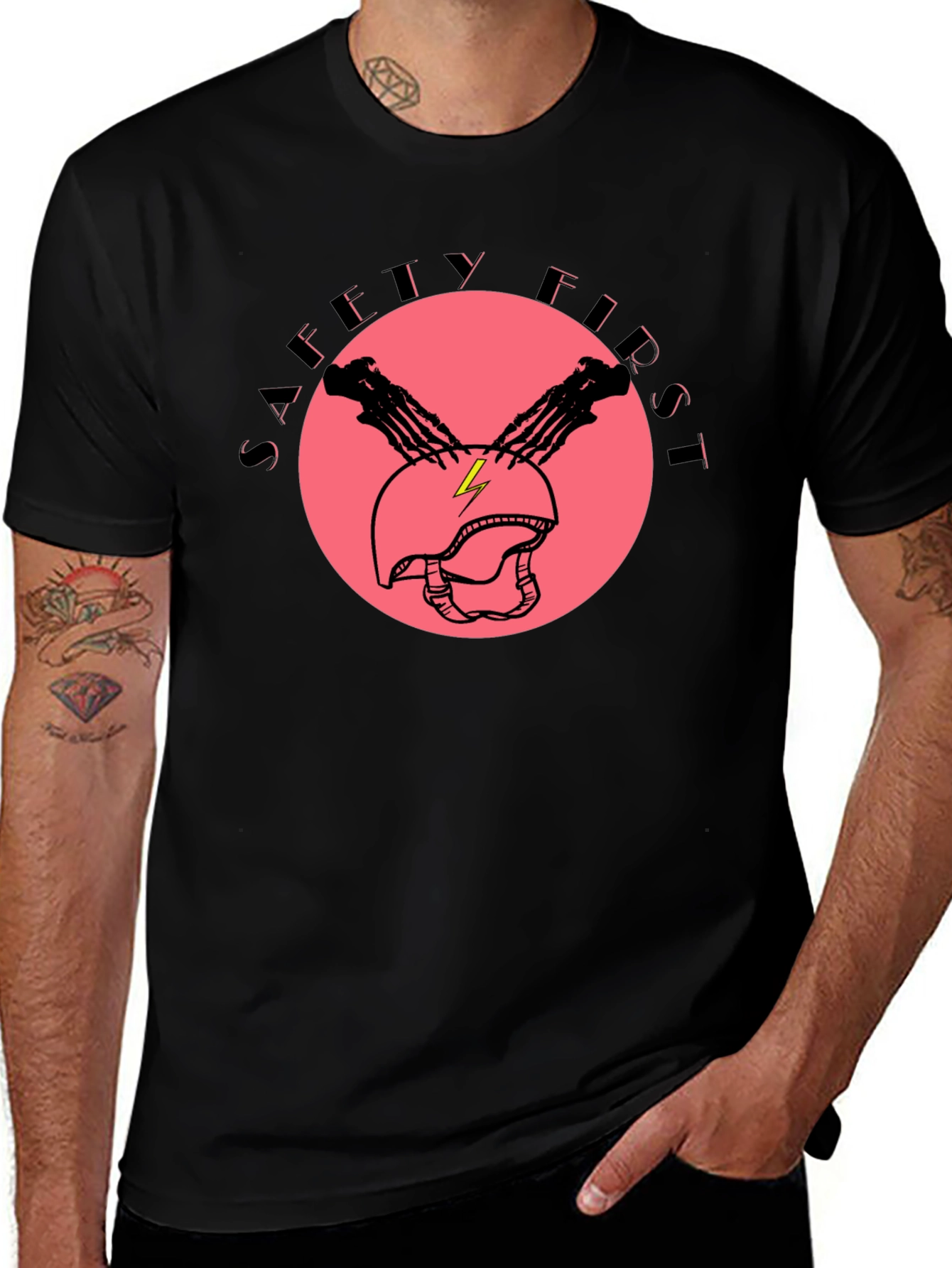 Safety First Helmet T-Shirt