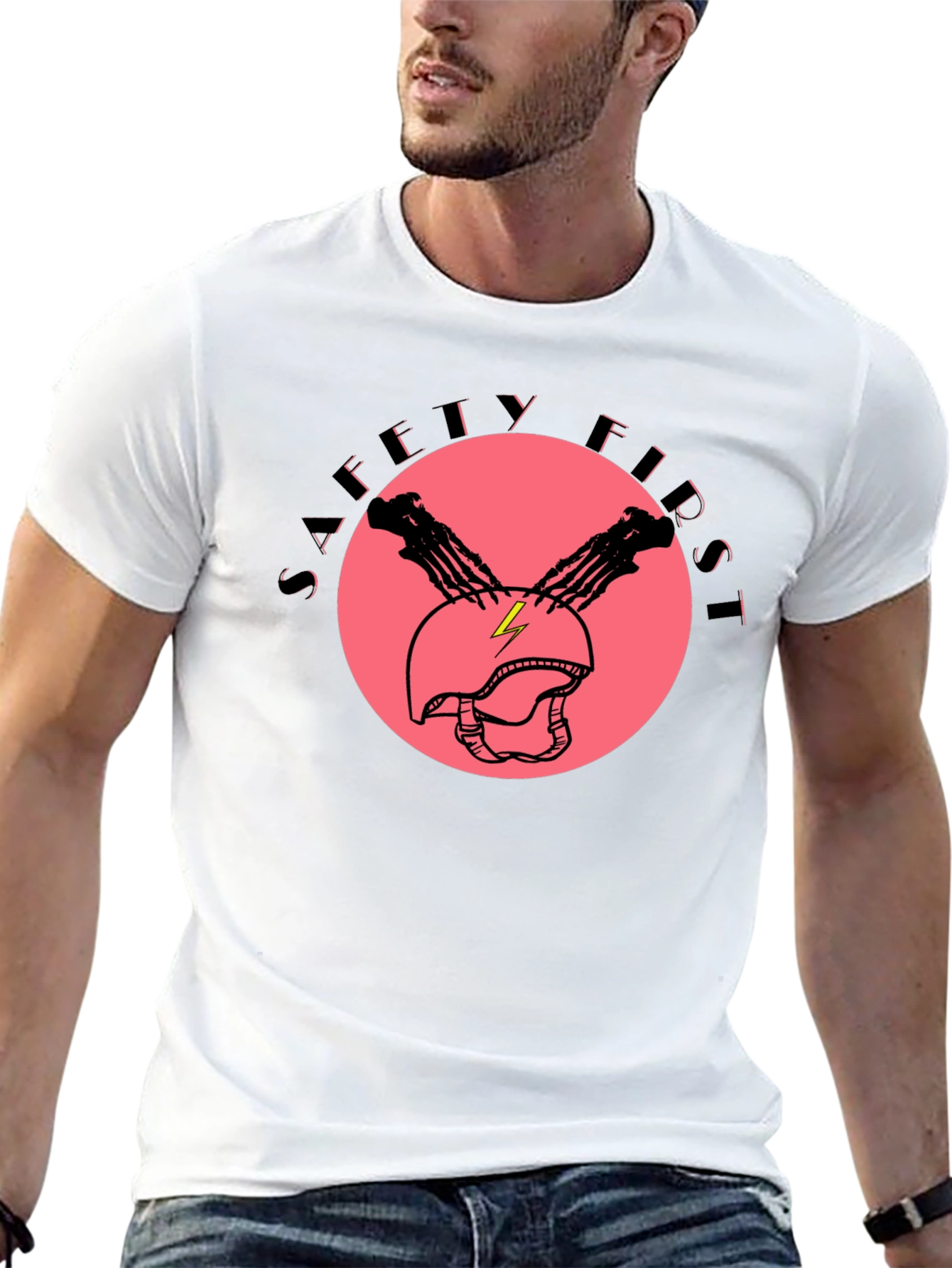 Safety First Helmet T-Shirt
