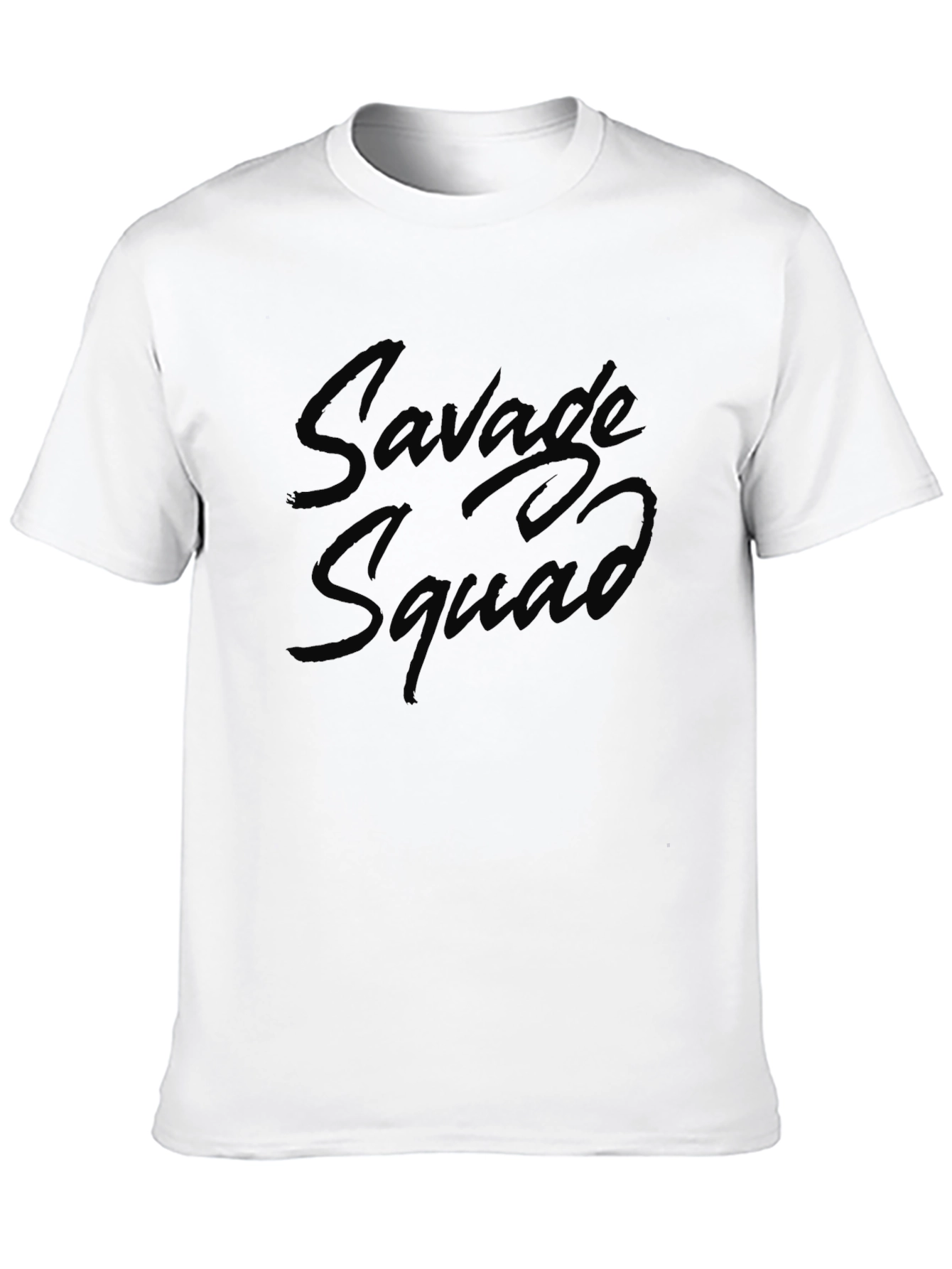 Savage Squad Black Graphic Tee