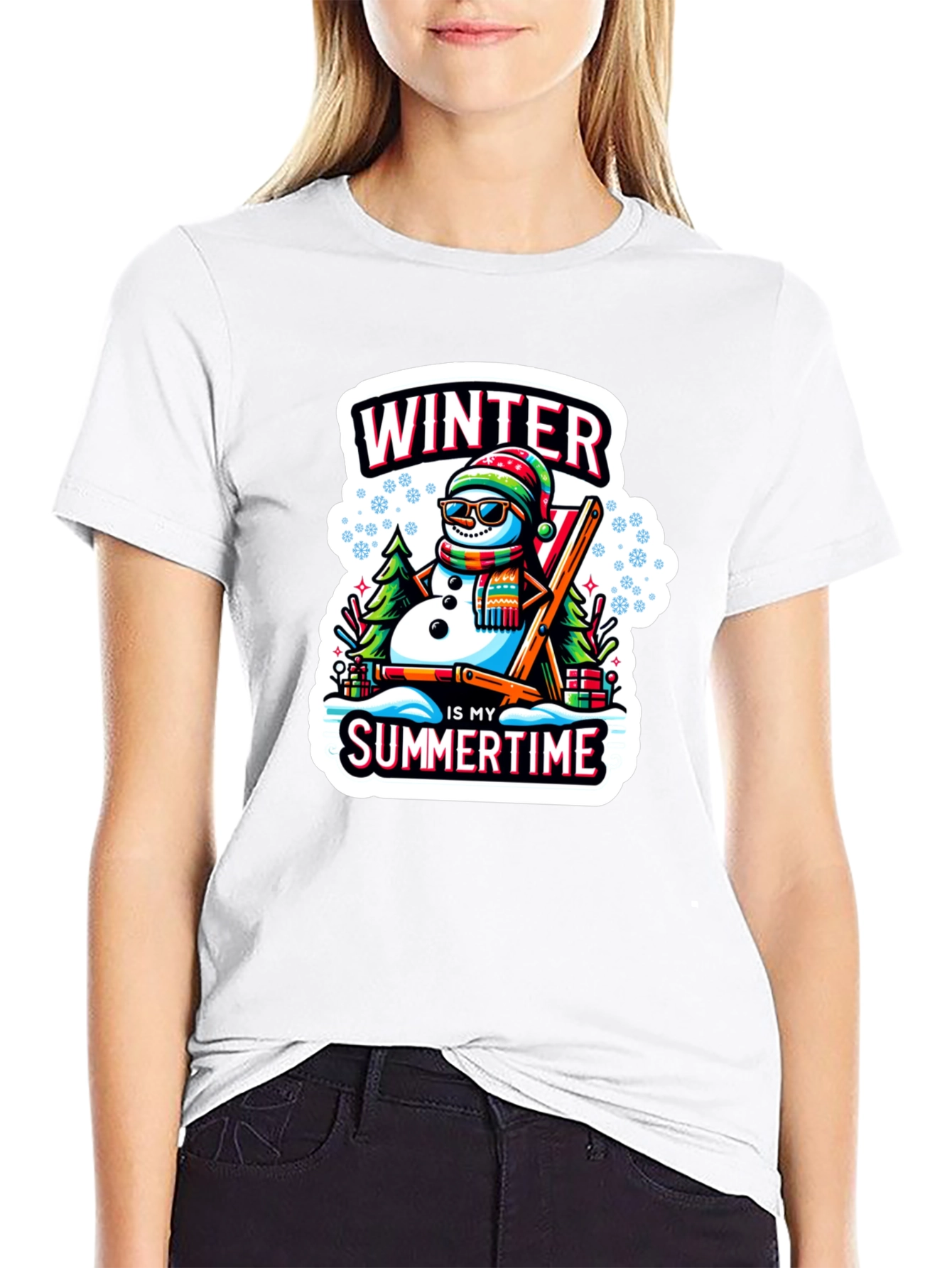 Winter Is My Summertime Graphic T-Shirt
