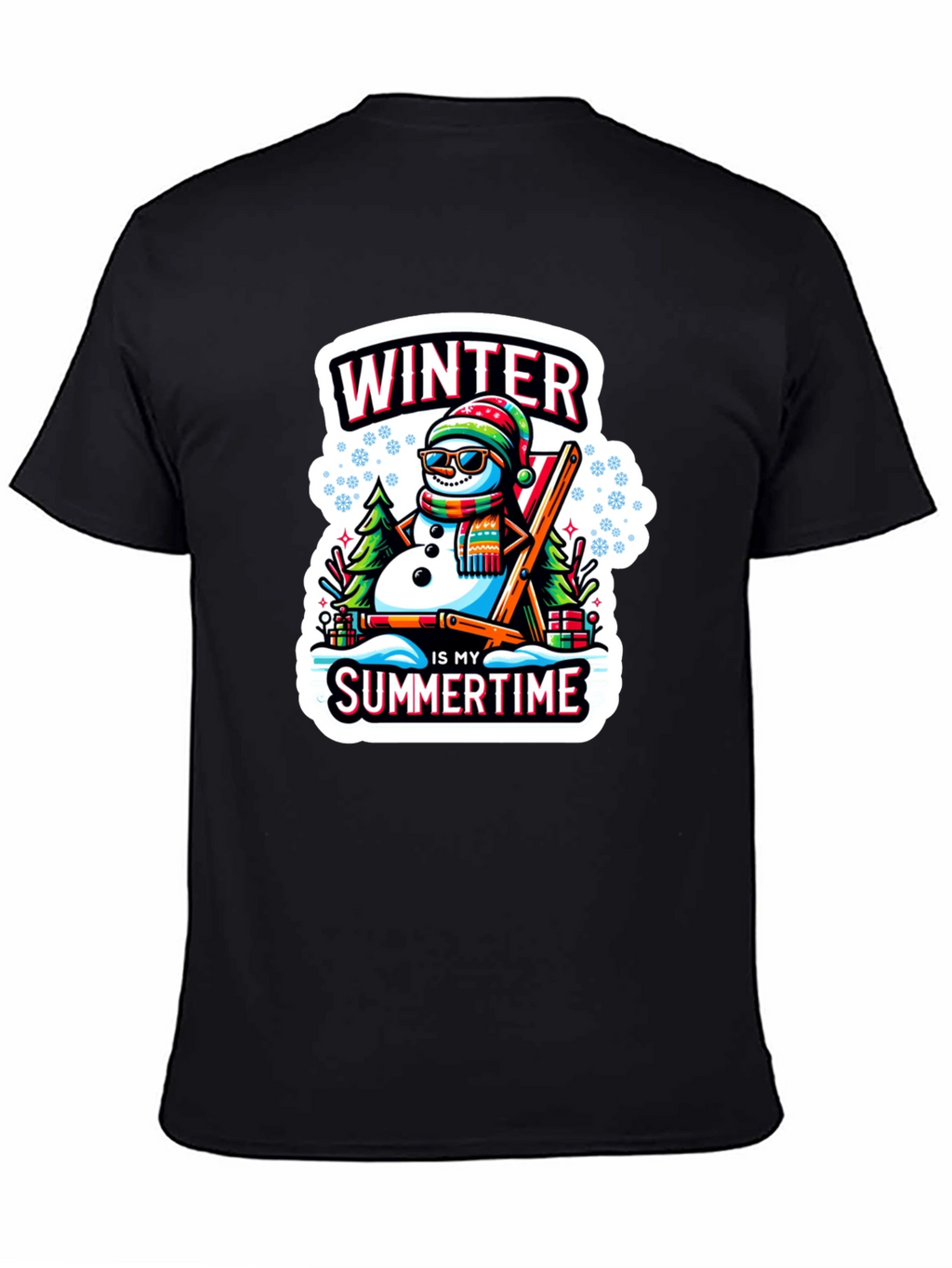 Winter Is My Summertime Graphic T-Shirt