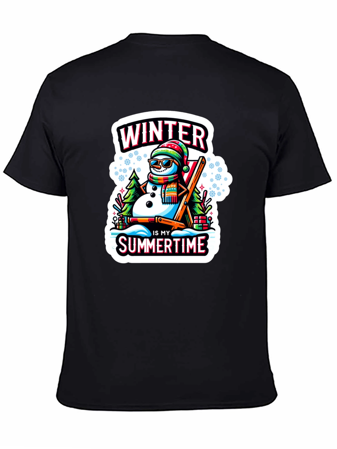 Winter Is My Summertime Graphic T-Shirt