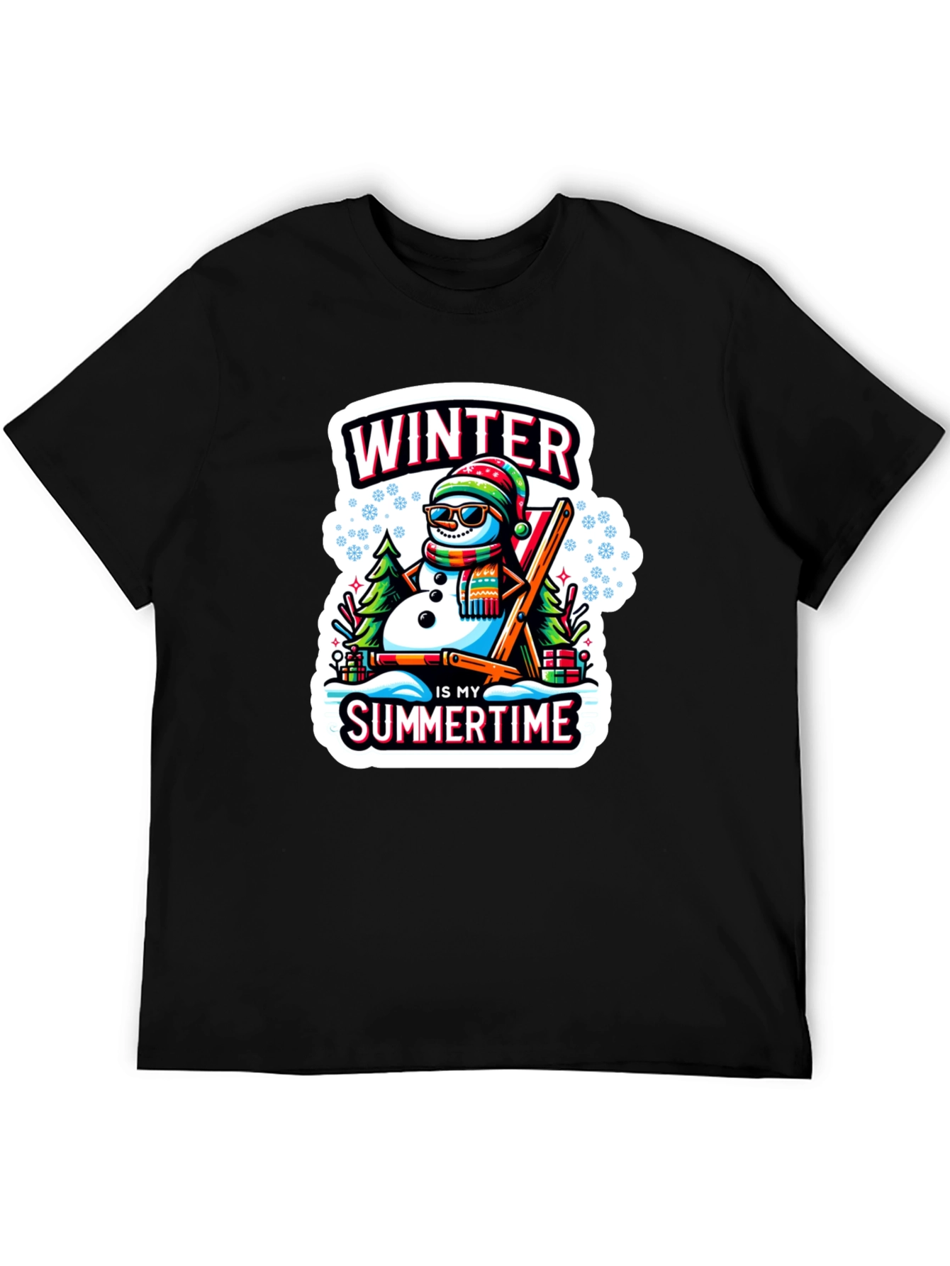 Winter Is My Summertime Graphic T-Shirt