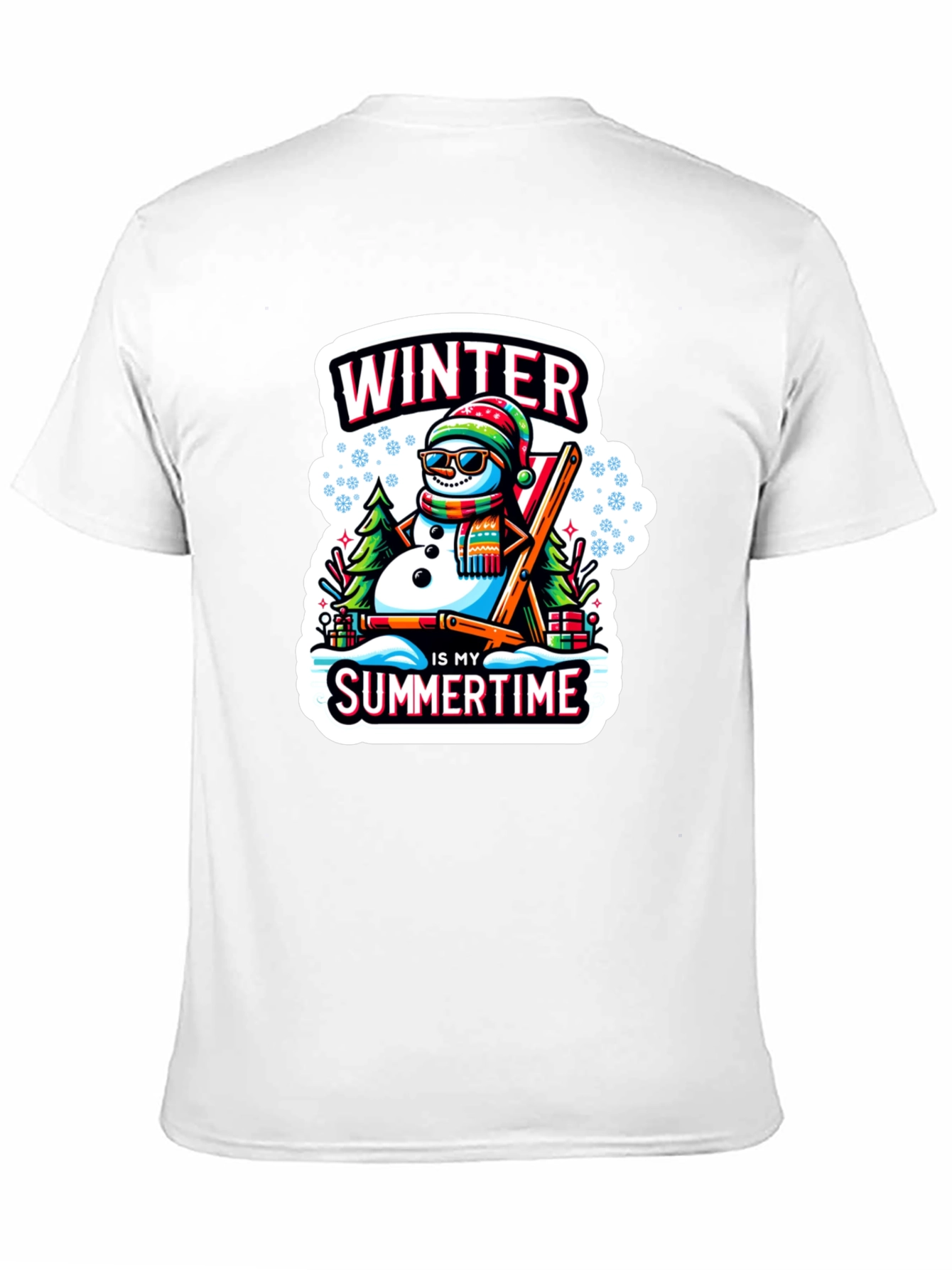 Winter Is My Summertime Graphic T-Shirt