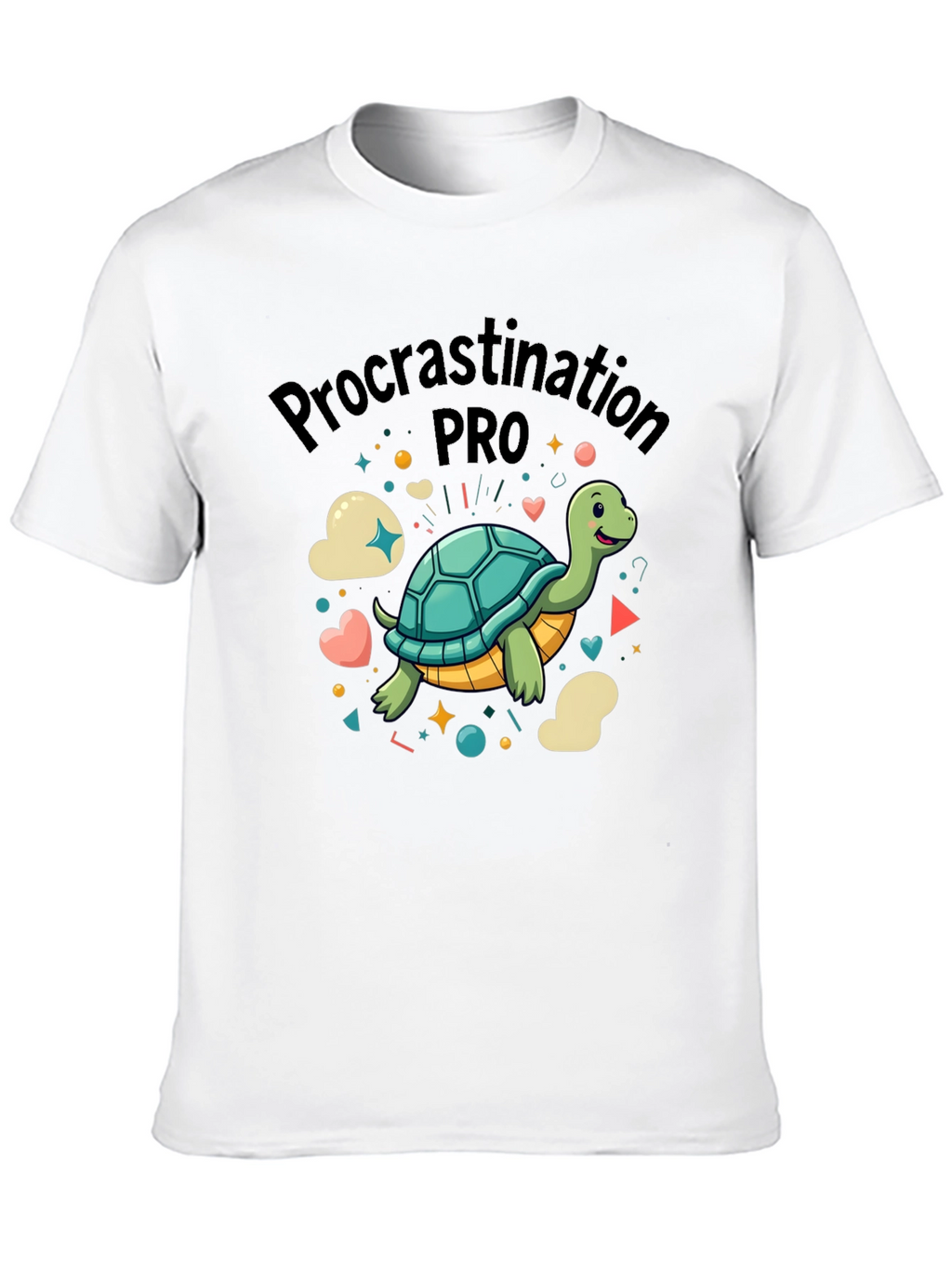 Procrastination Pro Turtle Graphic T-Shirt