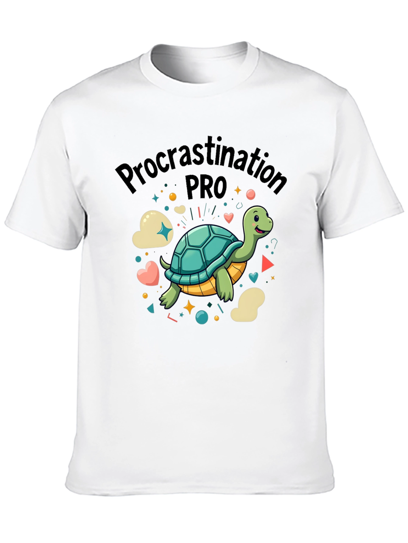 Procrastination Pro Turtle Graphic T-Shirt