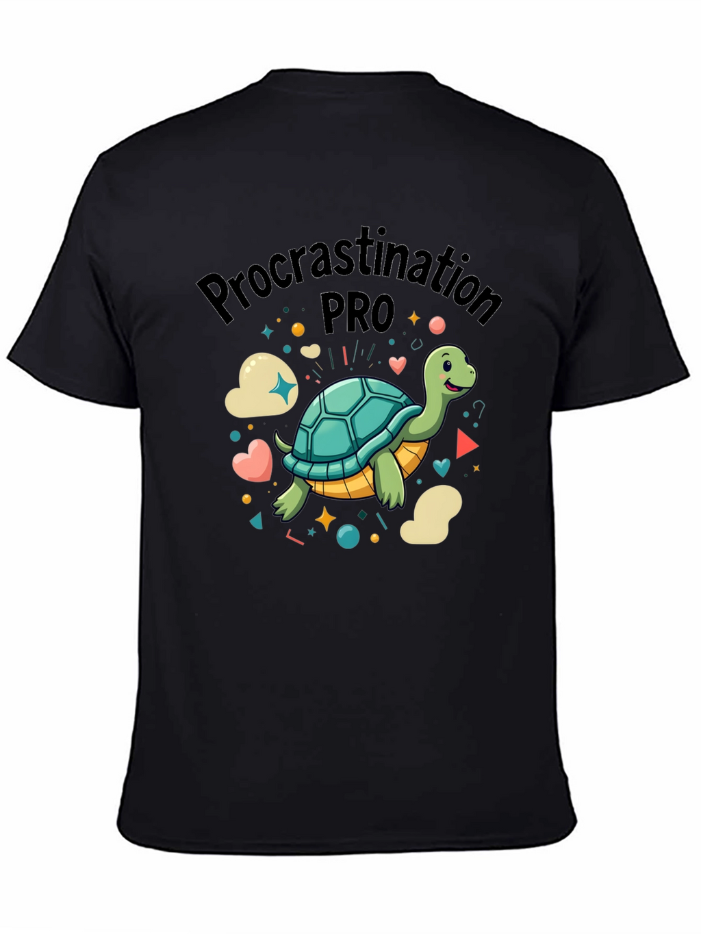 Procrastination Pro Turtle Graphic T-Shirt