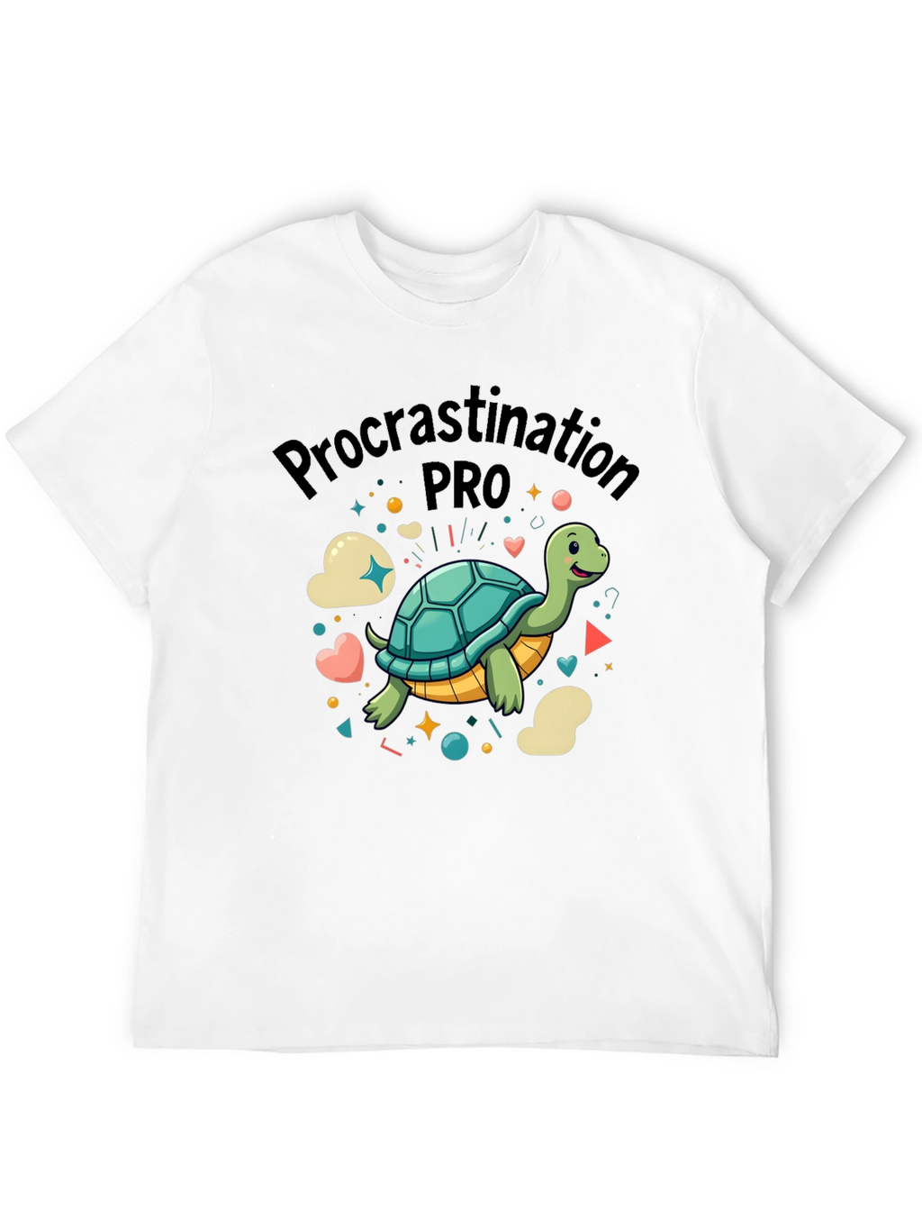 Procrastination Pro Turtle Graphic T-Shirt