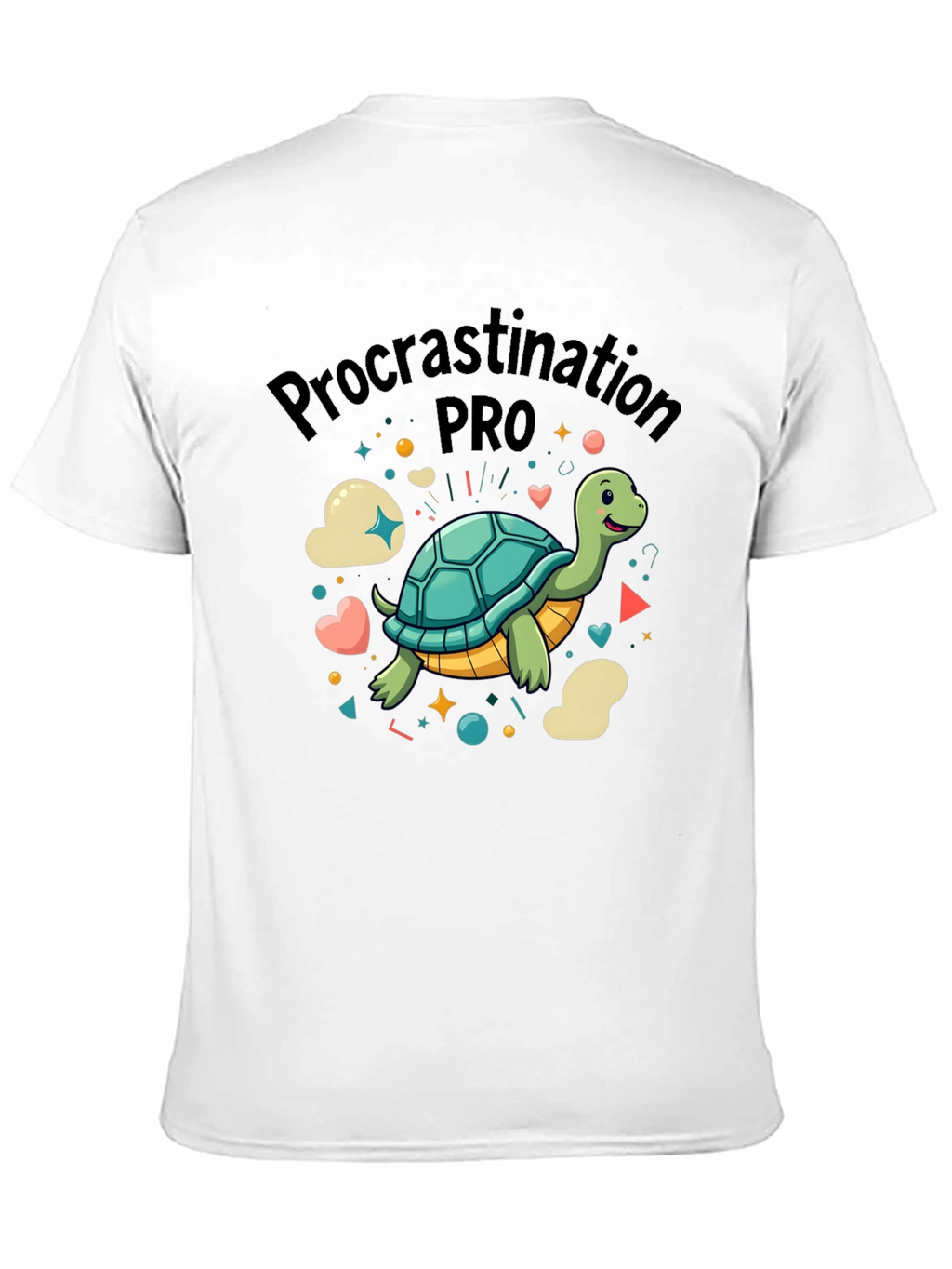 Procrastination Pro Turtle Graphic T-Shirt