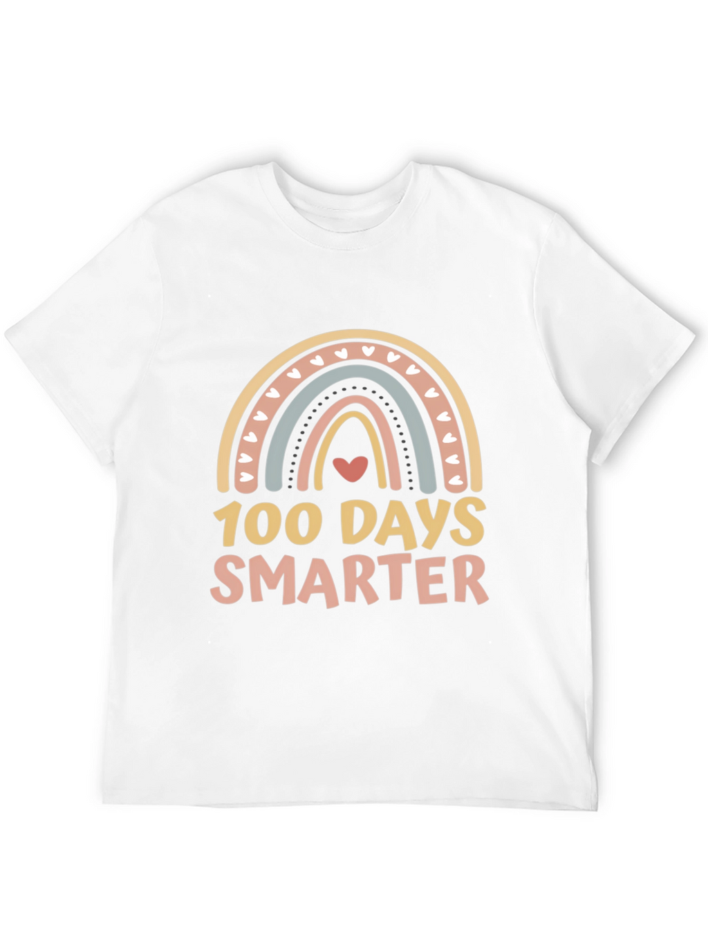 100 Days Smarter Rainbow T-Shirt