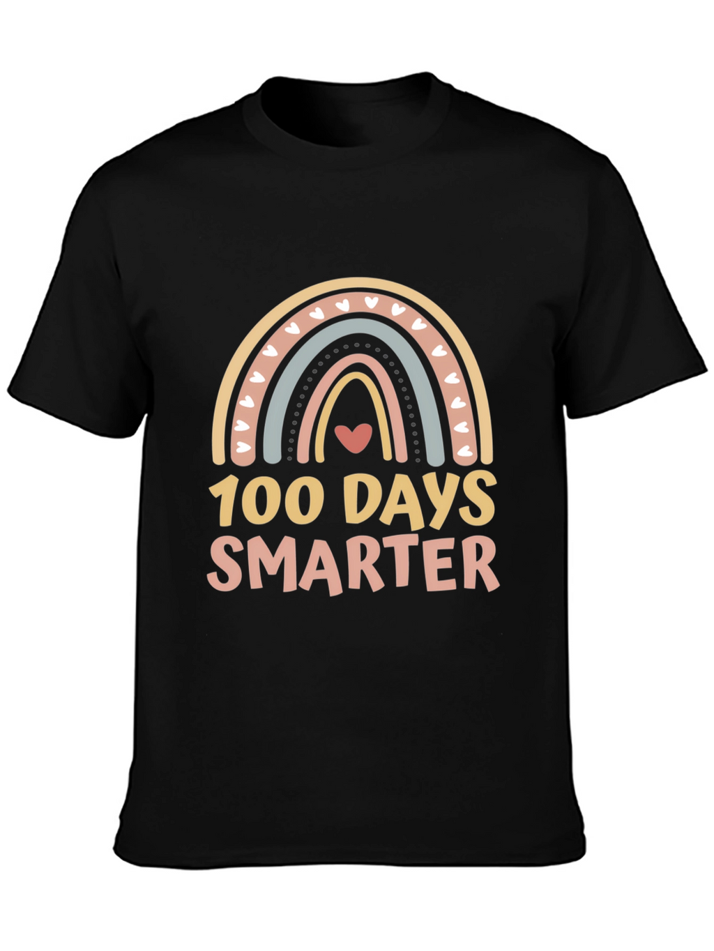 100 Days Smarter Rainbow T-Shirt