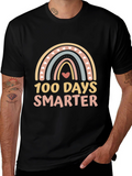 100 Days Smarter Rainbow T-Shirt