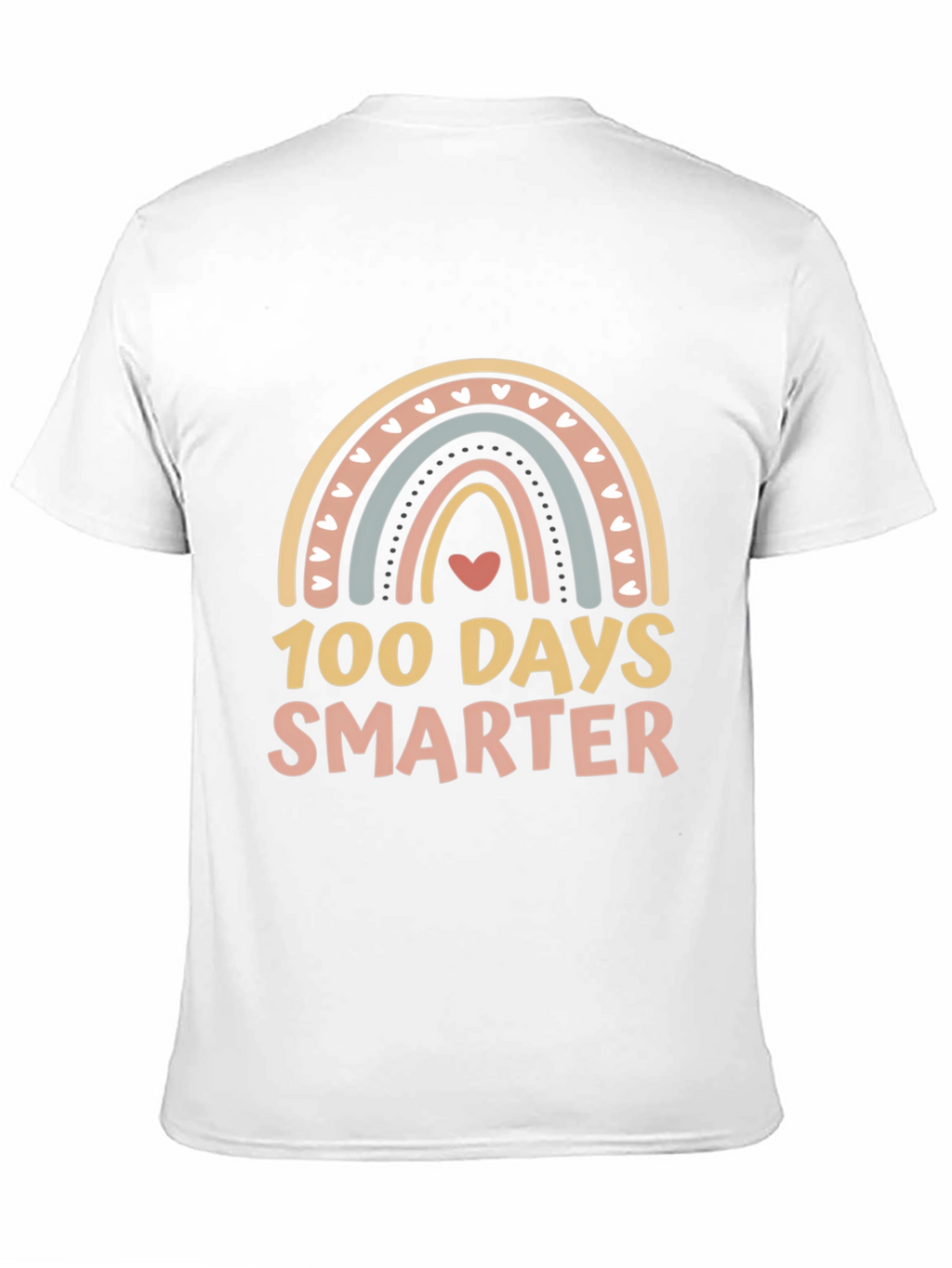 100 Days Smarter Rainbow T-Shirt