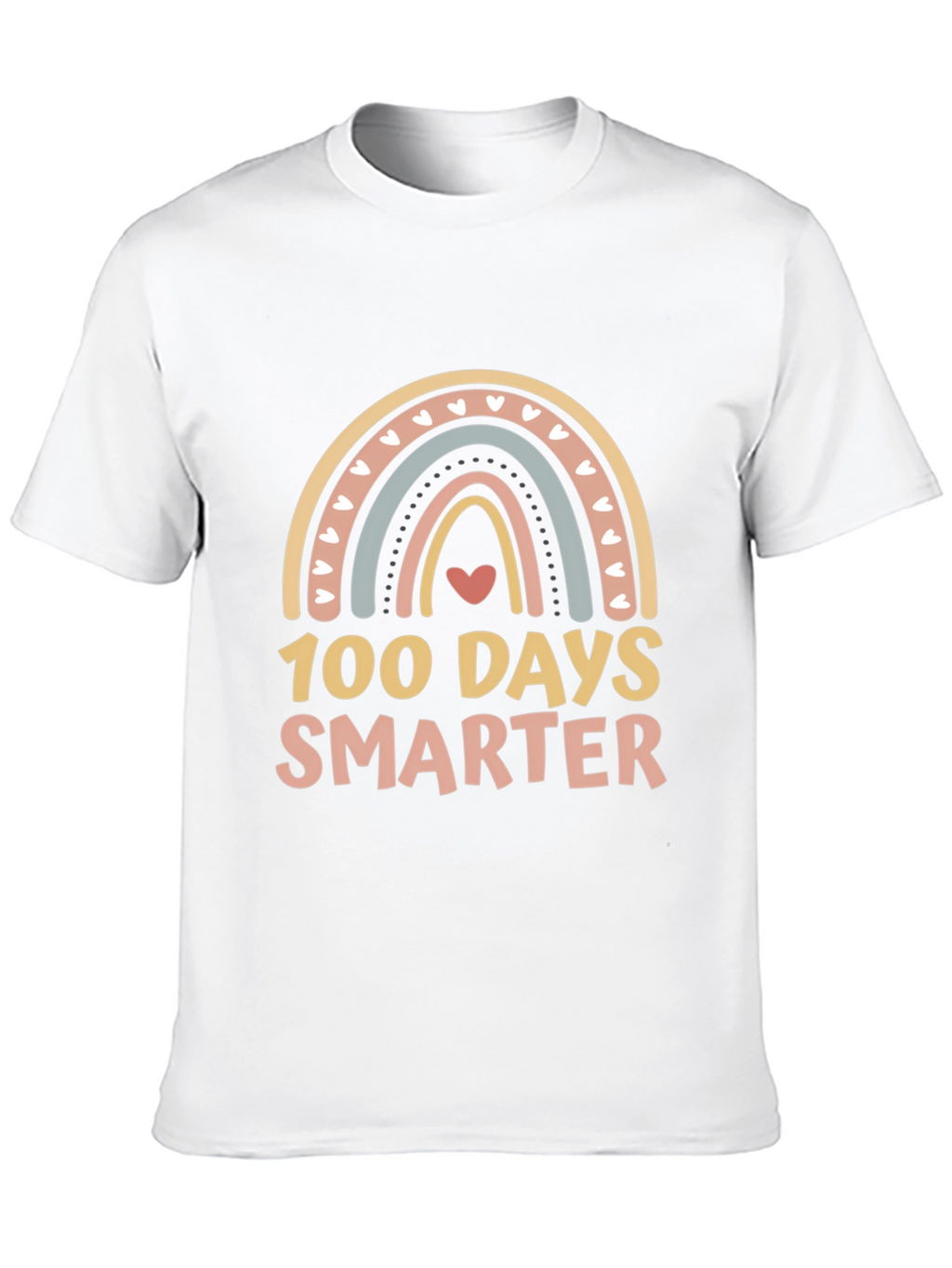 100 Days Smarter Rainbow T-Shirt
