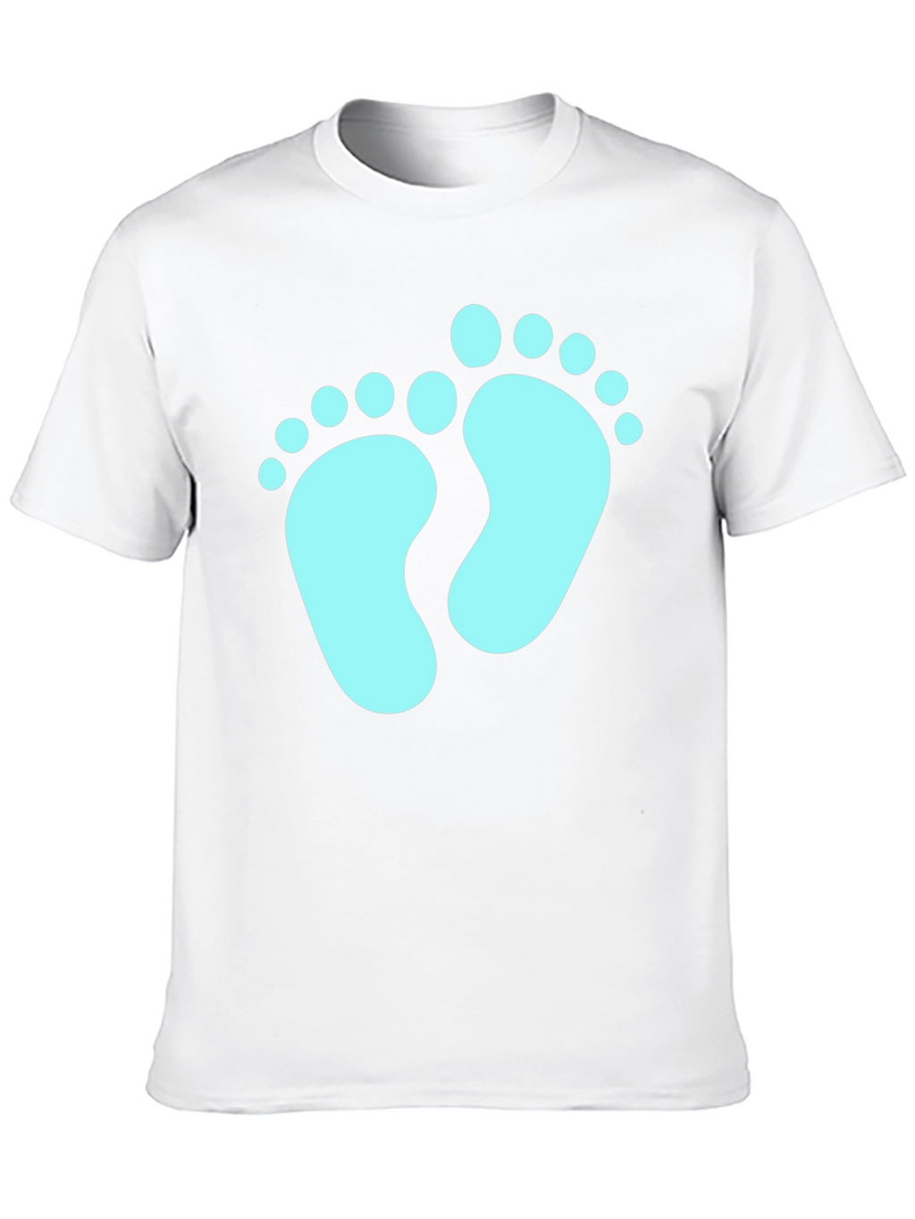 Baby Feet Graphic Tee - New Parent T-Shirt