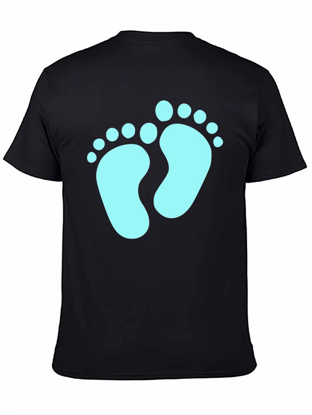 Baby Feet Graphic Tee - New Parent T-Shirt