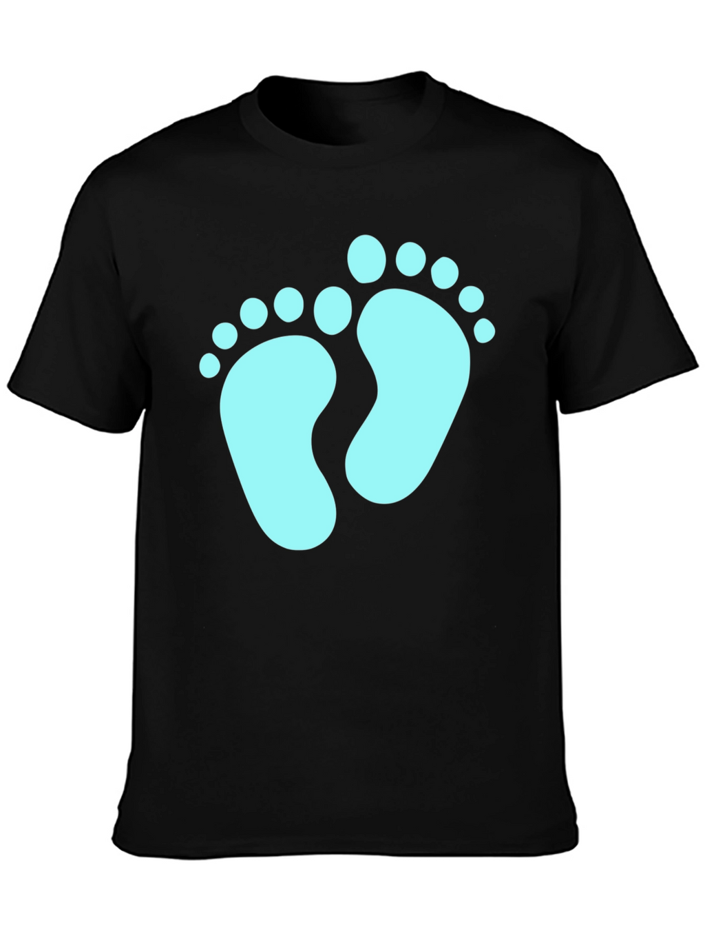 Baby Feet Graphic Tee - New Parent T-Shirt