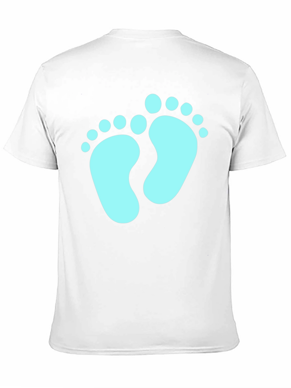 Baby Feet Graphic Tee - New Parent T-Shirt