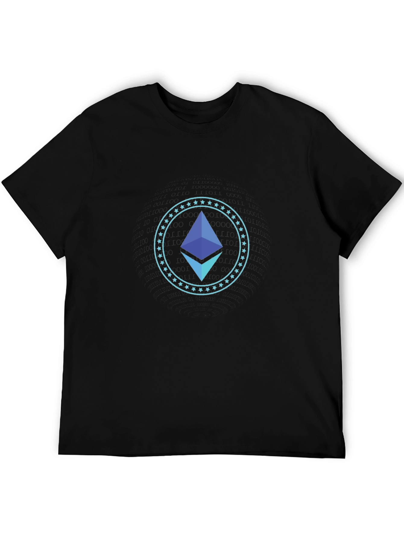 Ethereum Crypto Black T-Shirt - Stylish & Modern