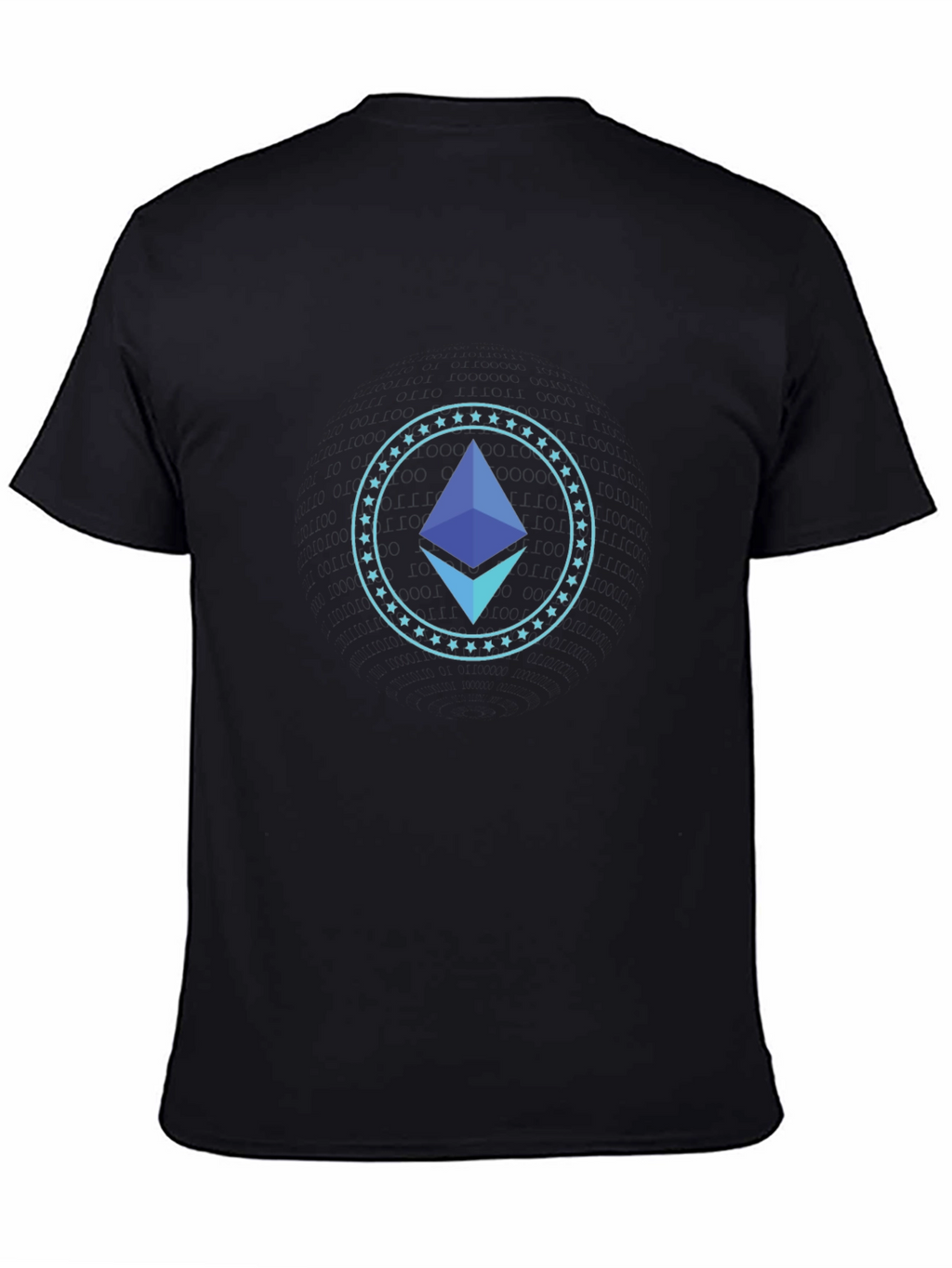 Ethereum Crypto Black T-Shirt - Stylish & Modern