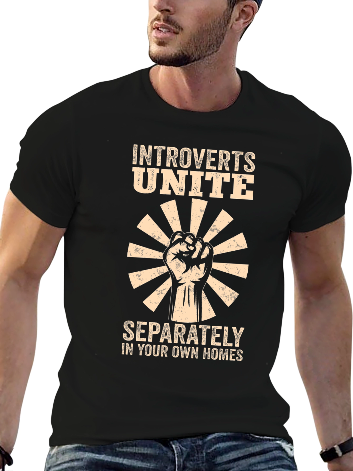 Introverts Unite T-Shirt - Separately at Home!