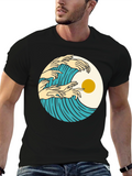 Ocean Wave Hands Graphic Tee