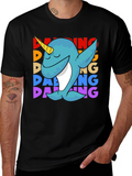 Dabbing Narwhal T-Shirt - Cute & Funny Design