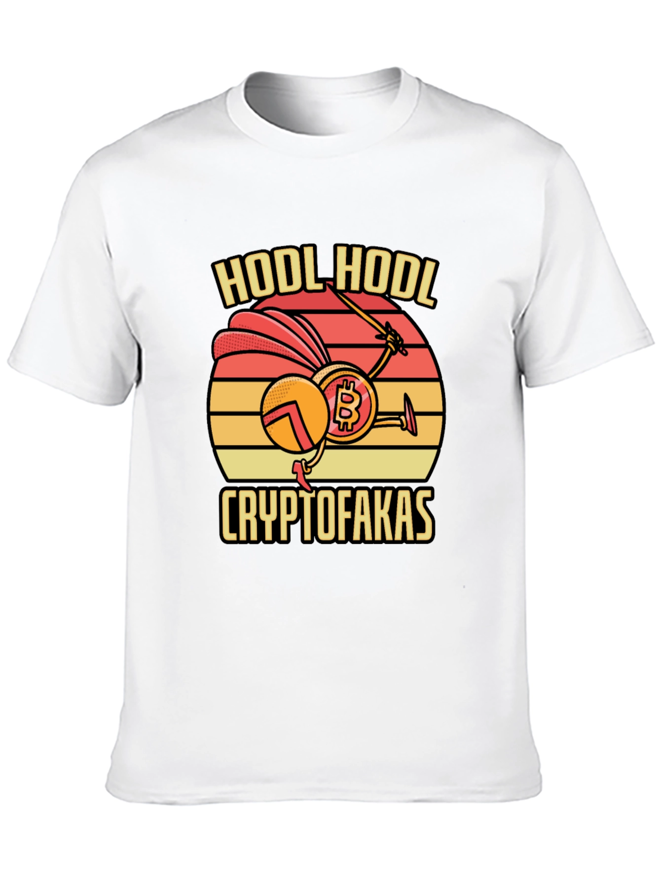 HODL CRYPTOFAKAS Bitcoin T-Shirt