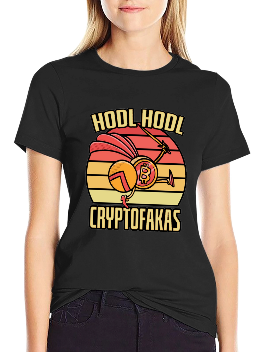 HODL CRYPTOFAKAS Bitcoin T-Shirt