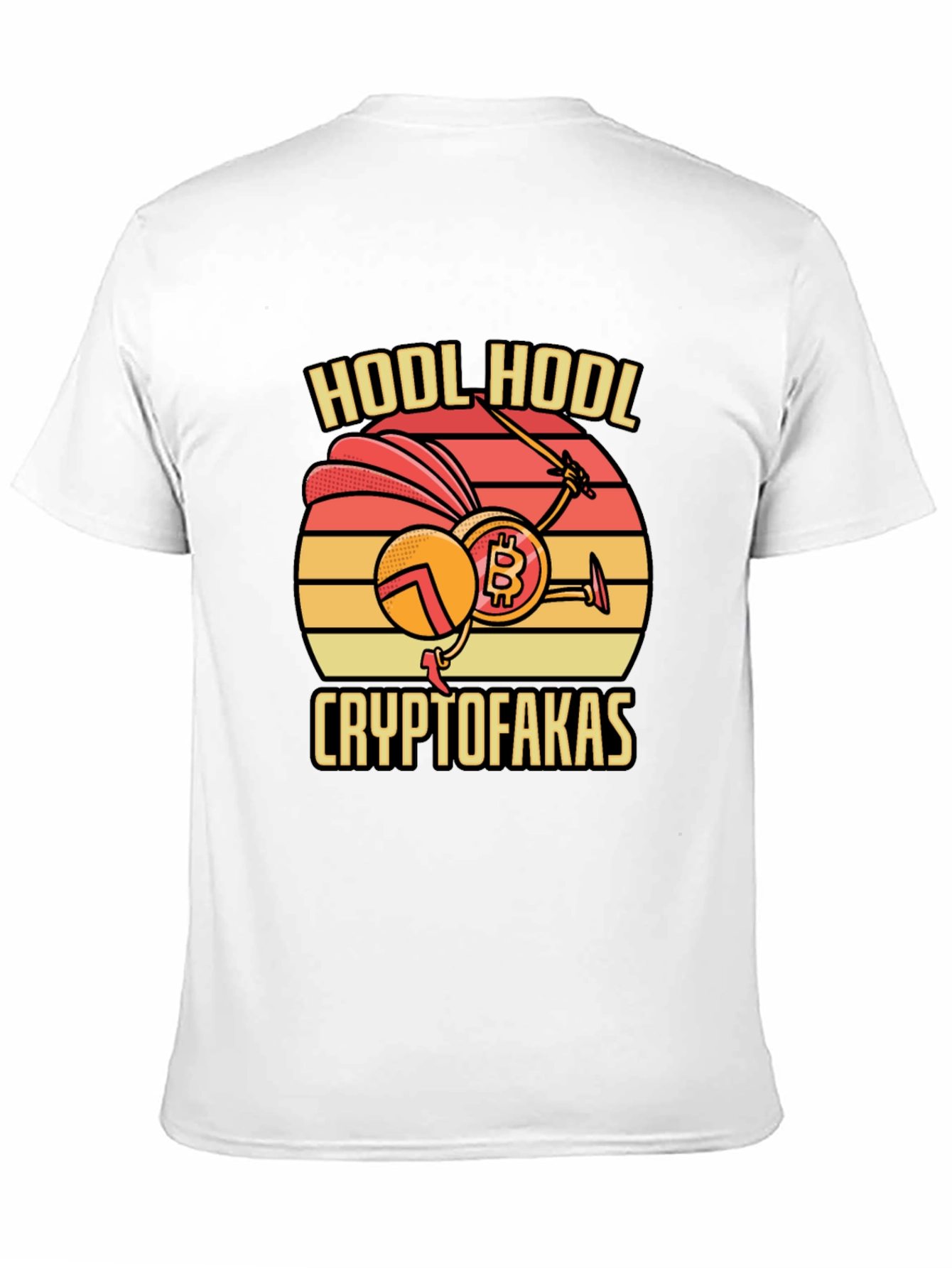 HODL CRYPTOFAKAS Bitcoin T-Shirt