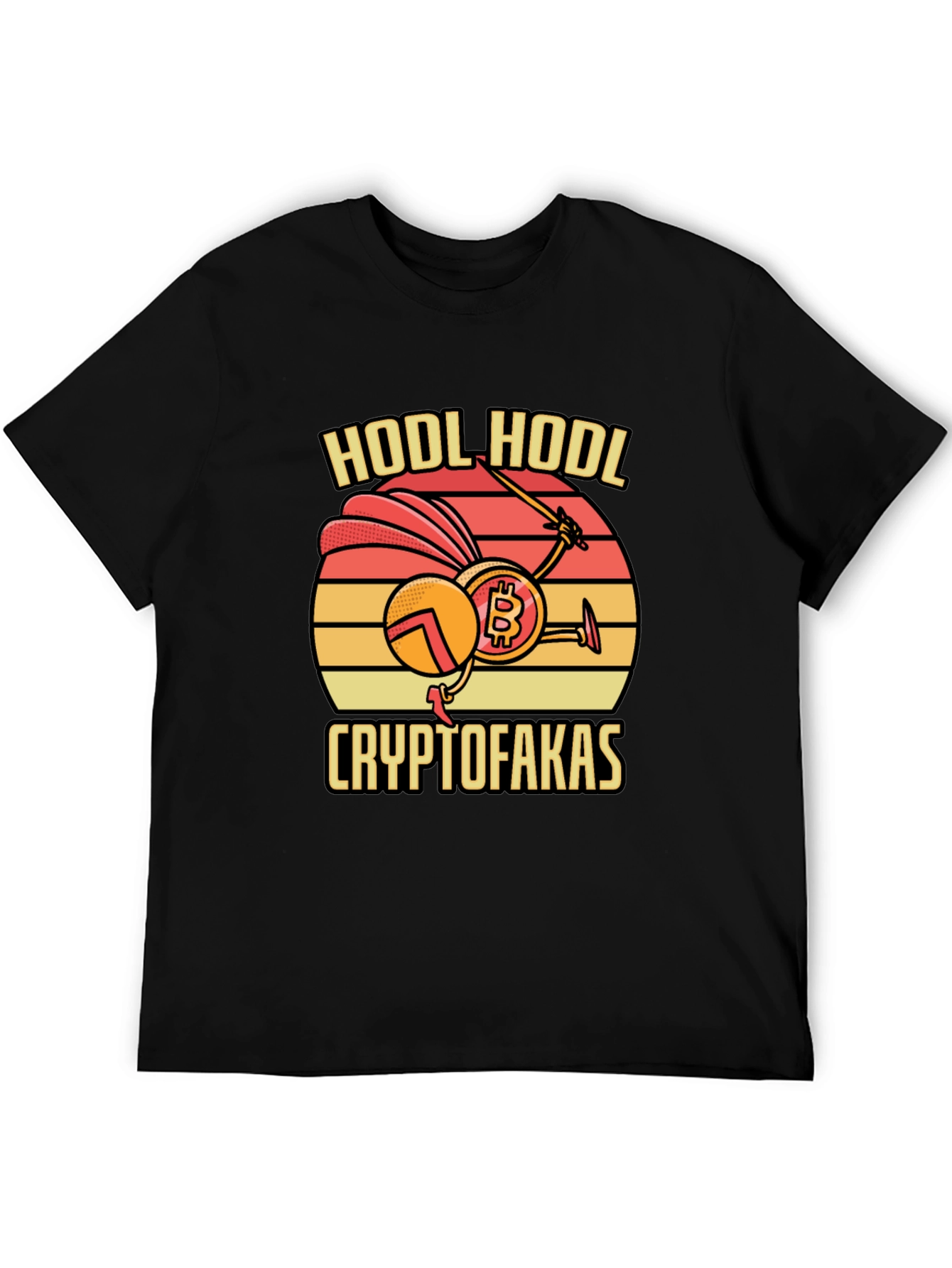 HODL CRYPTOFAKAS Bitcoin T-Shirt