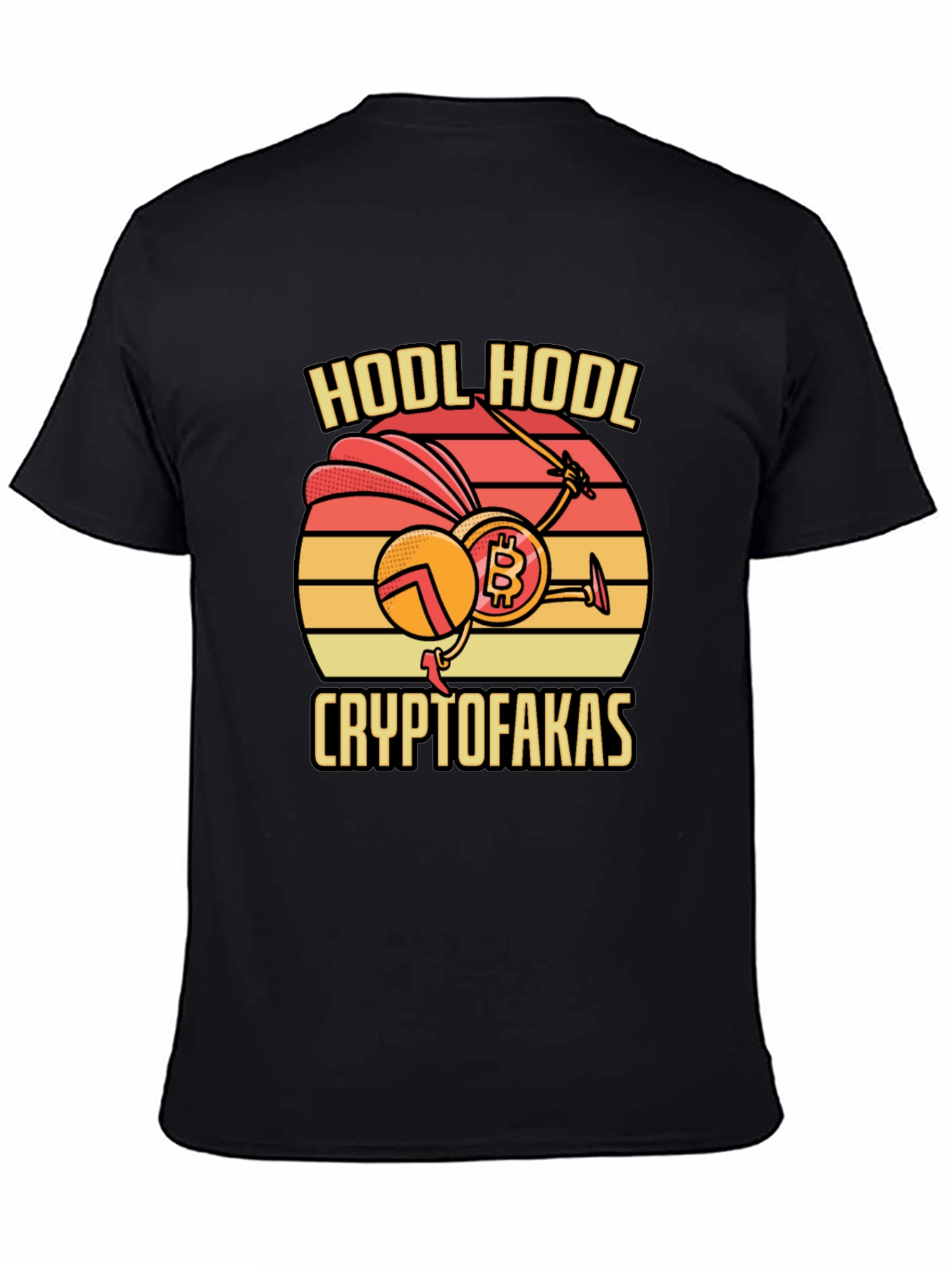 HODL CRYPTOFAKAS Bitcoin T-Shirt