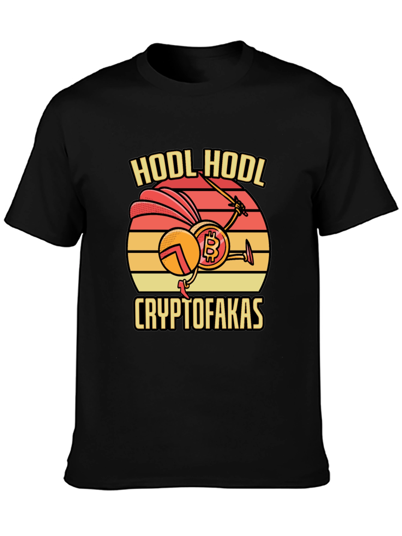 HODL CRYPTOFAKAS Bitcoin T-Shirt