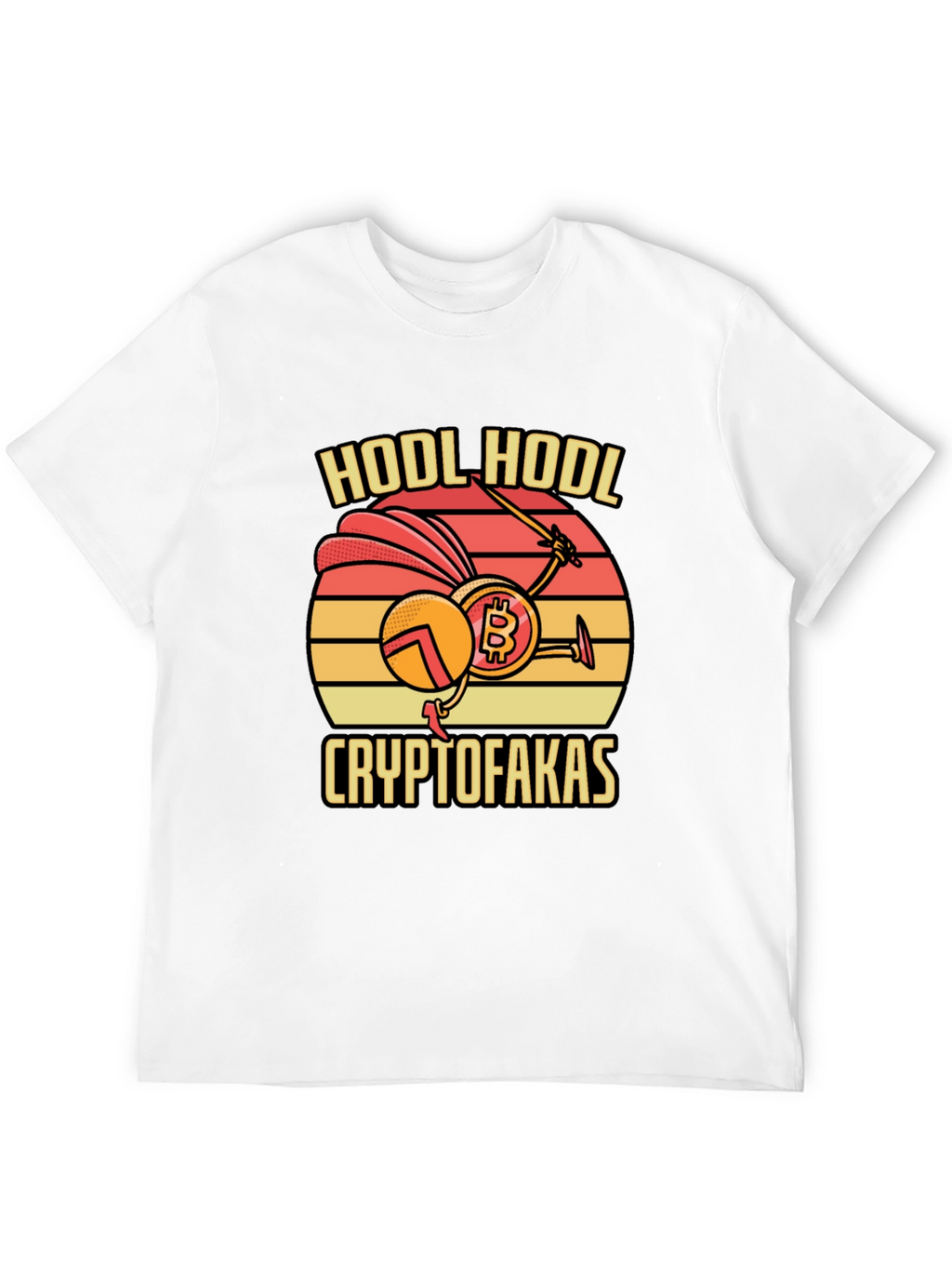 HODL CRYPTOFAKAS Bitcoin T-Shirt