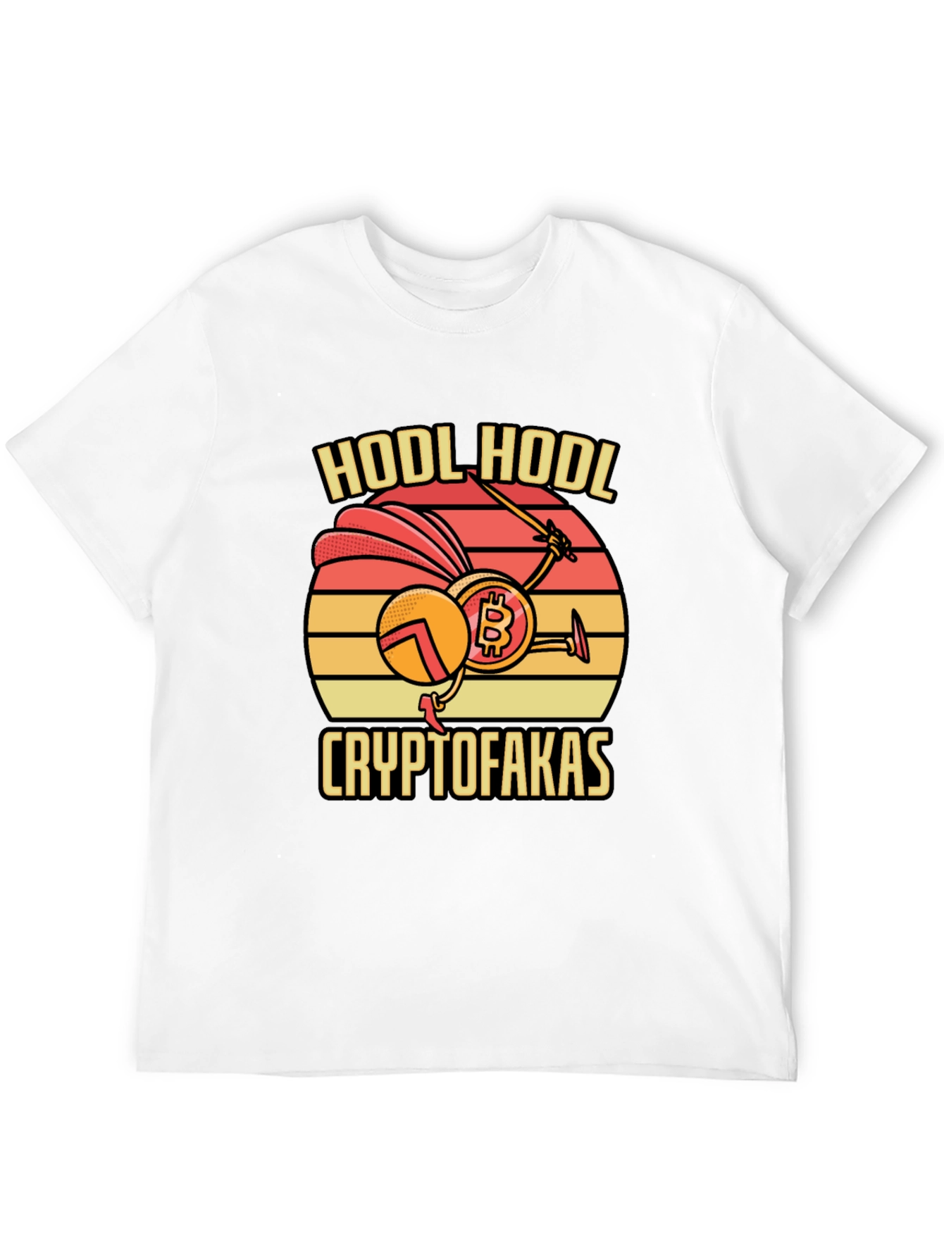 HODL CRYPTOFAKAS Bitcoin T-Shirt