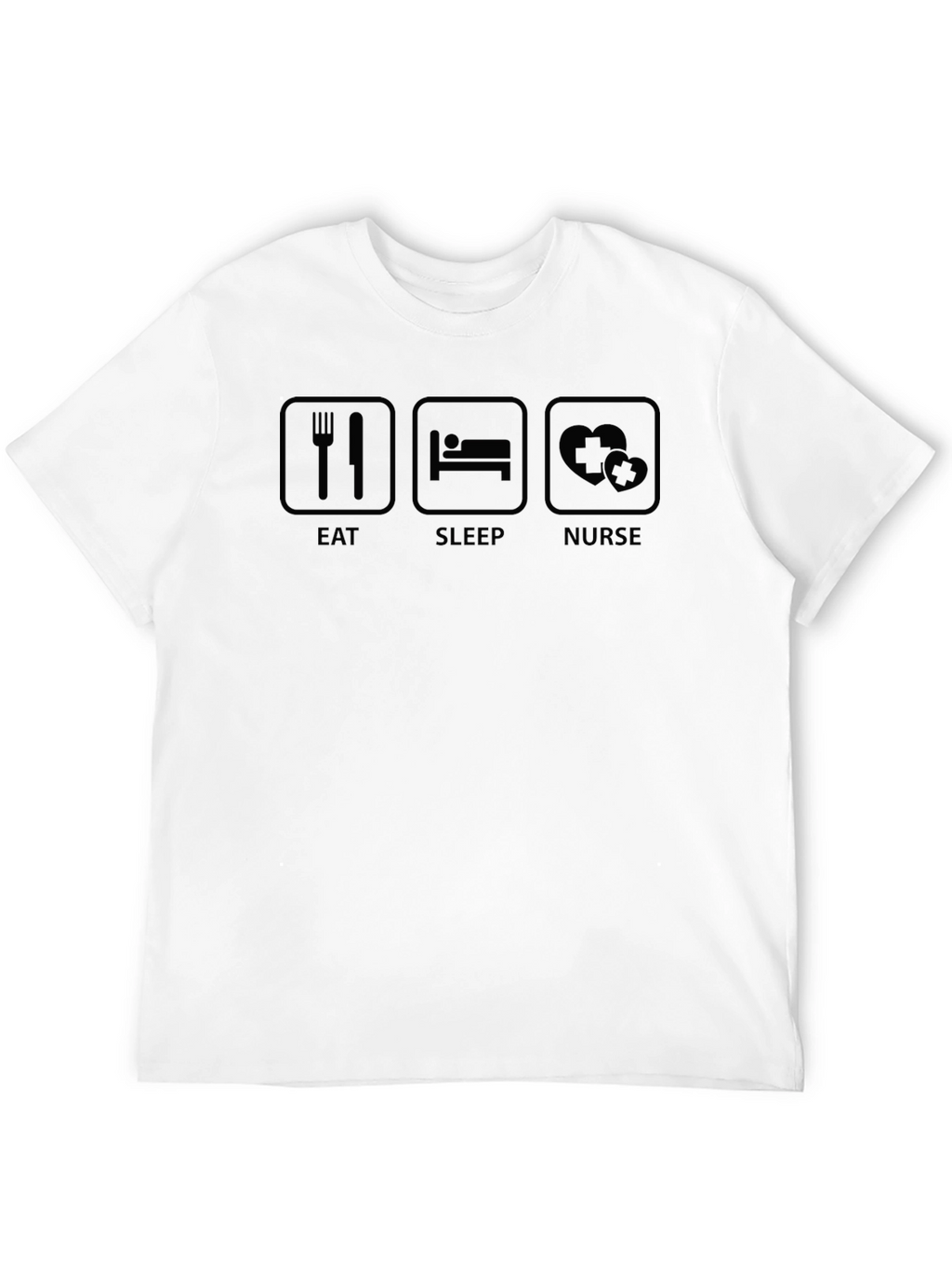 Eat Sleep Nurse T-Shirt - Medical Profession Apparel