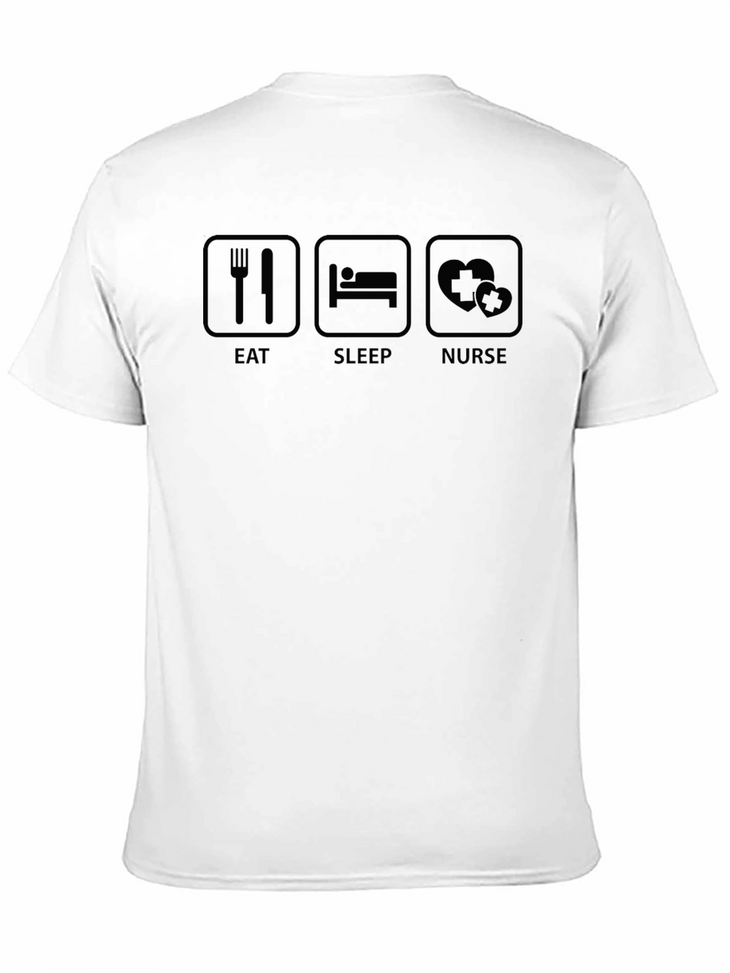 Eat Sleep Nurse T-Shirt - Medical Profession Apparel