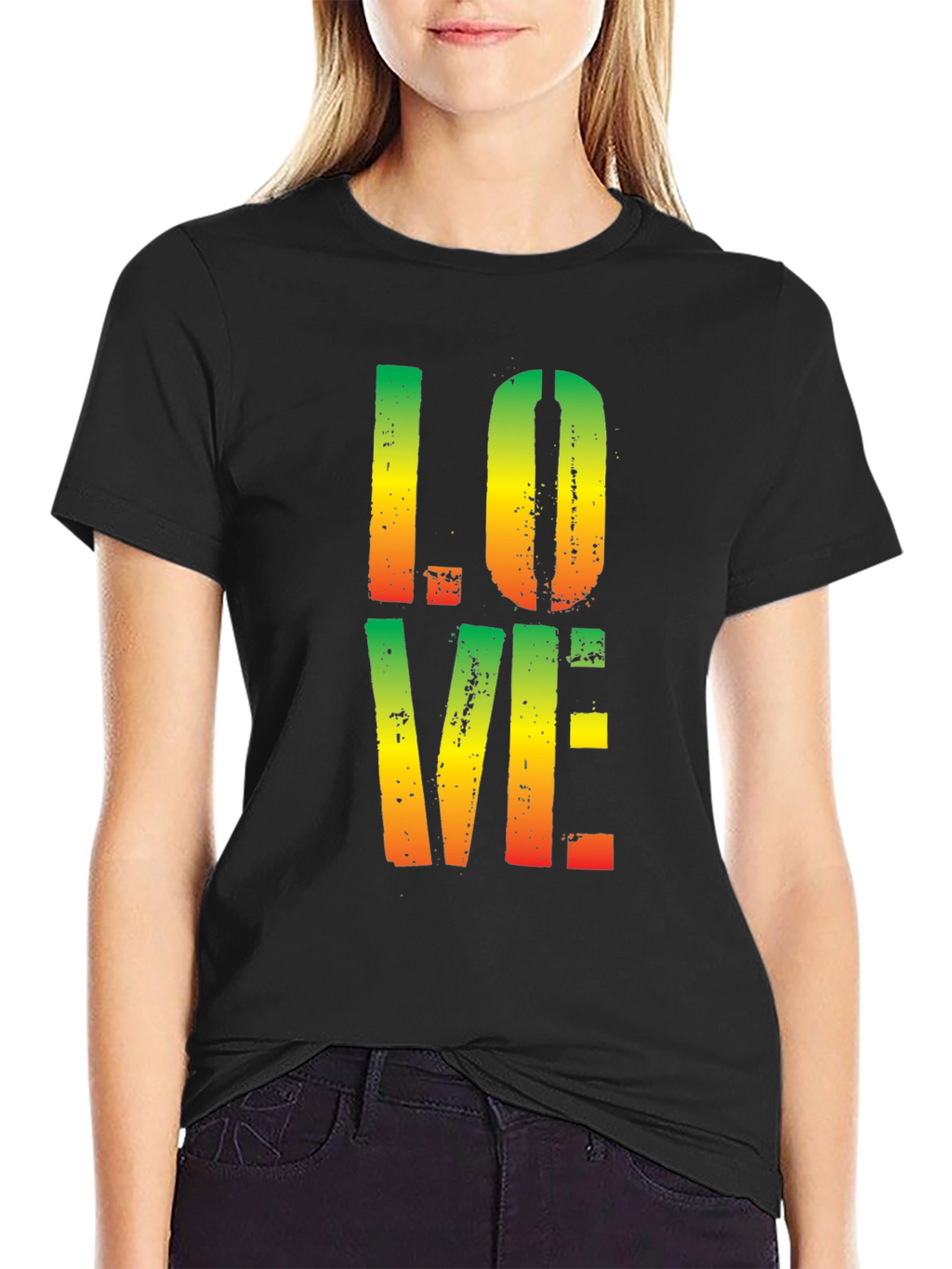 Rasta Love Graphic Tee - Reggae Style